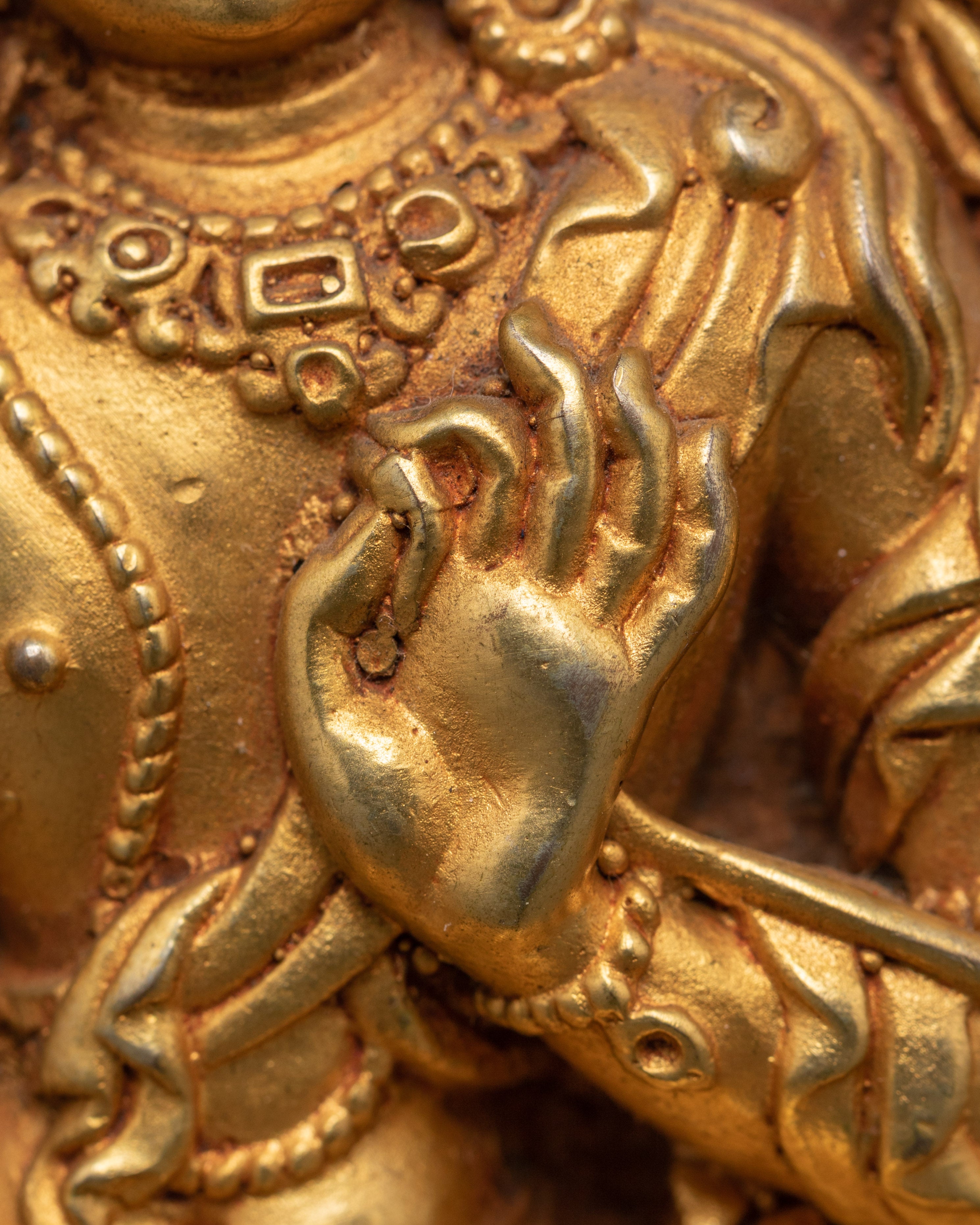 Wisdom Deity Manjushri Figurine | Buddhist Statue for Enlightenment