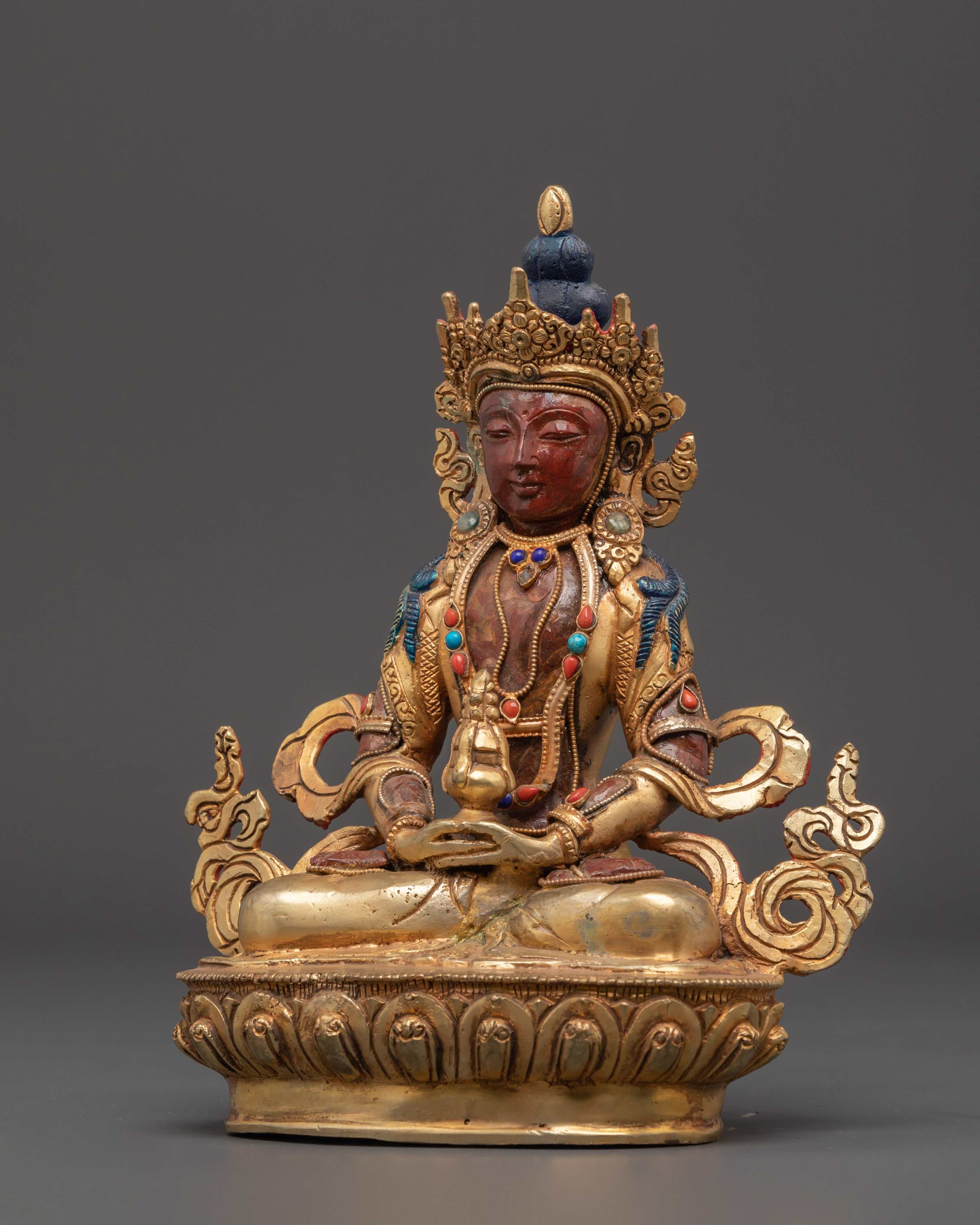 Tibetan Handcrafted Amitayus Statue | Symbol of Vitality and Longevity