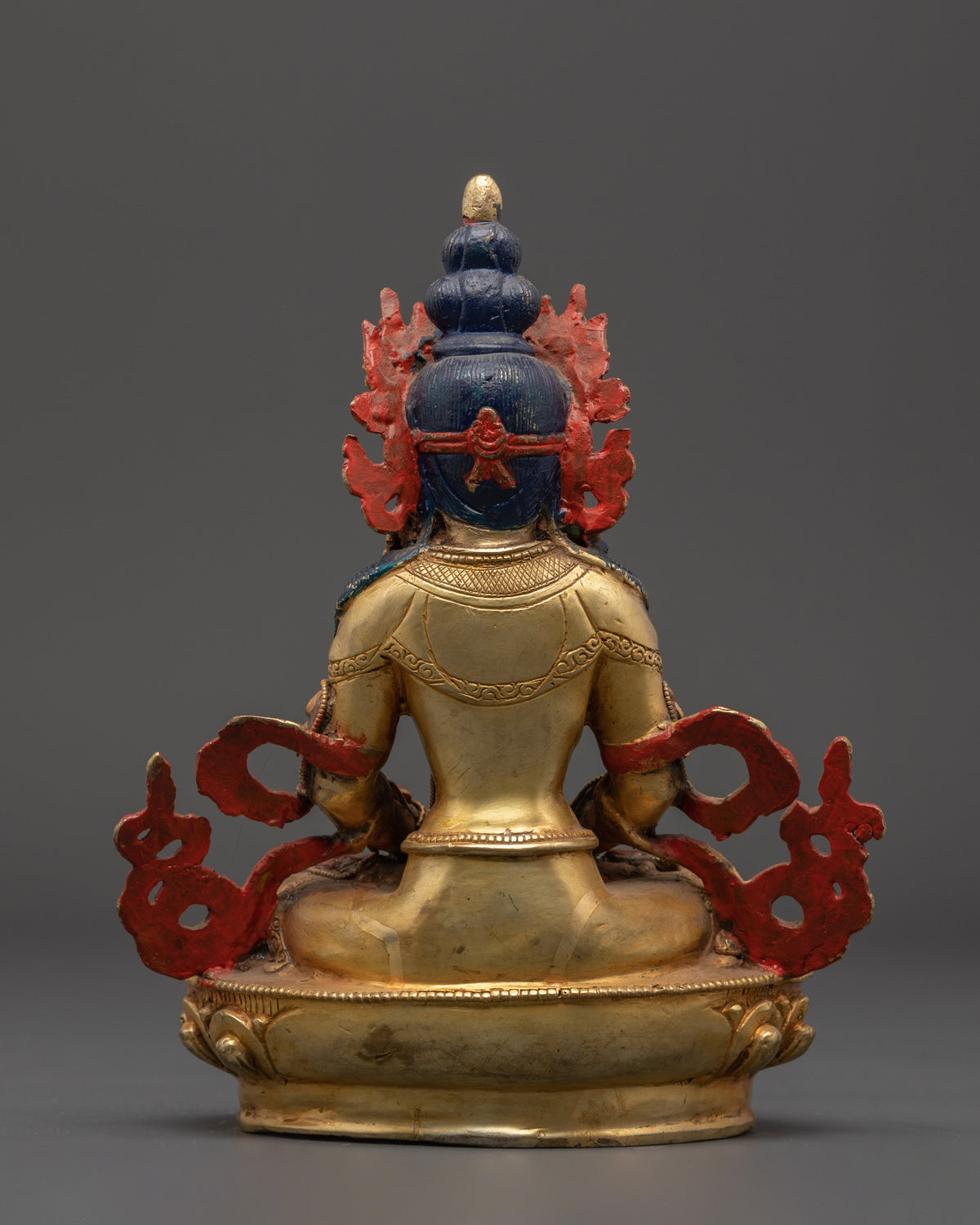 Tibetan Handcrafted Amitayus Statue | Symbol of Vitality and Longevity