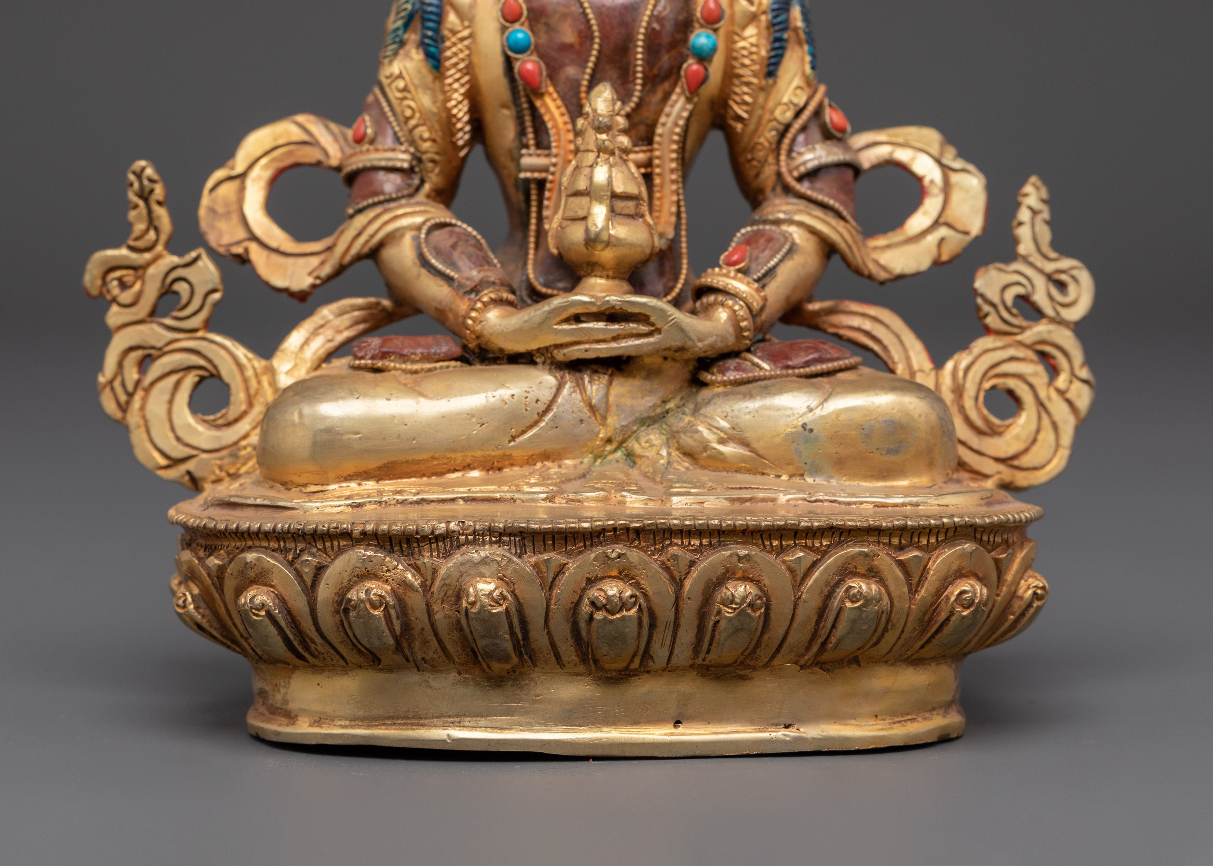 Tibetan Handcrafted Amitayus Statue | Symbol of Vitality and Longevity