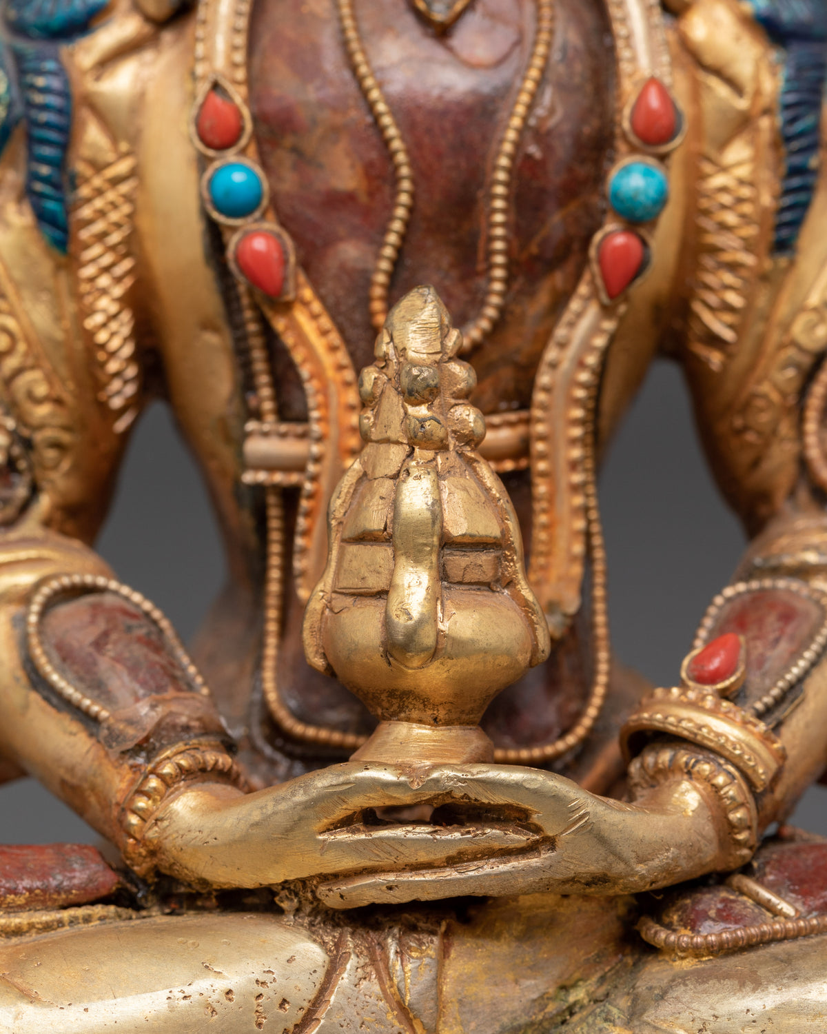 Tibetan Handcrafted Amitayus Statue | Symbol of Vitality and Longevity