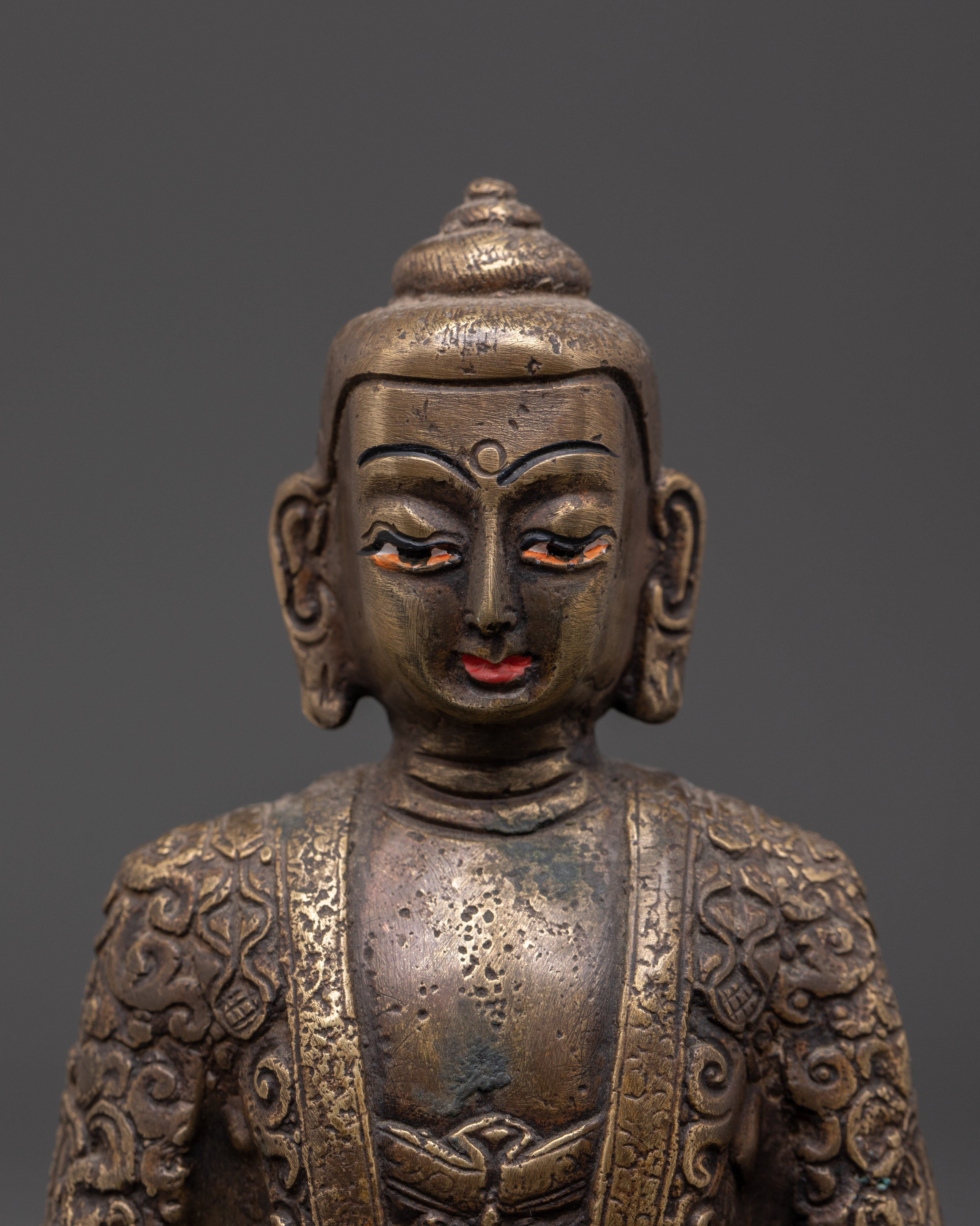 Sacred Infinite Buddha Amitabha Statue | Tibetan Buddhist Deity