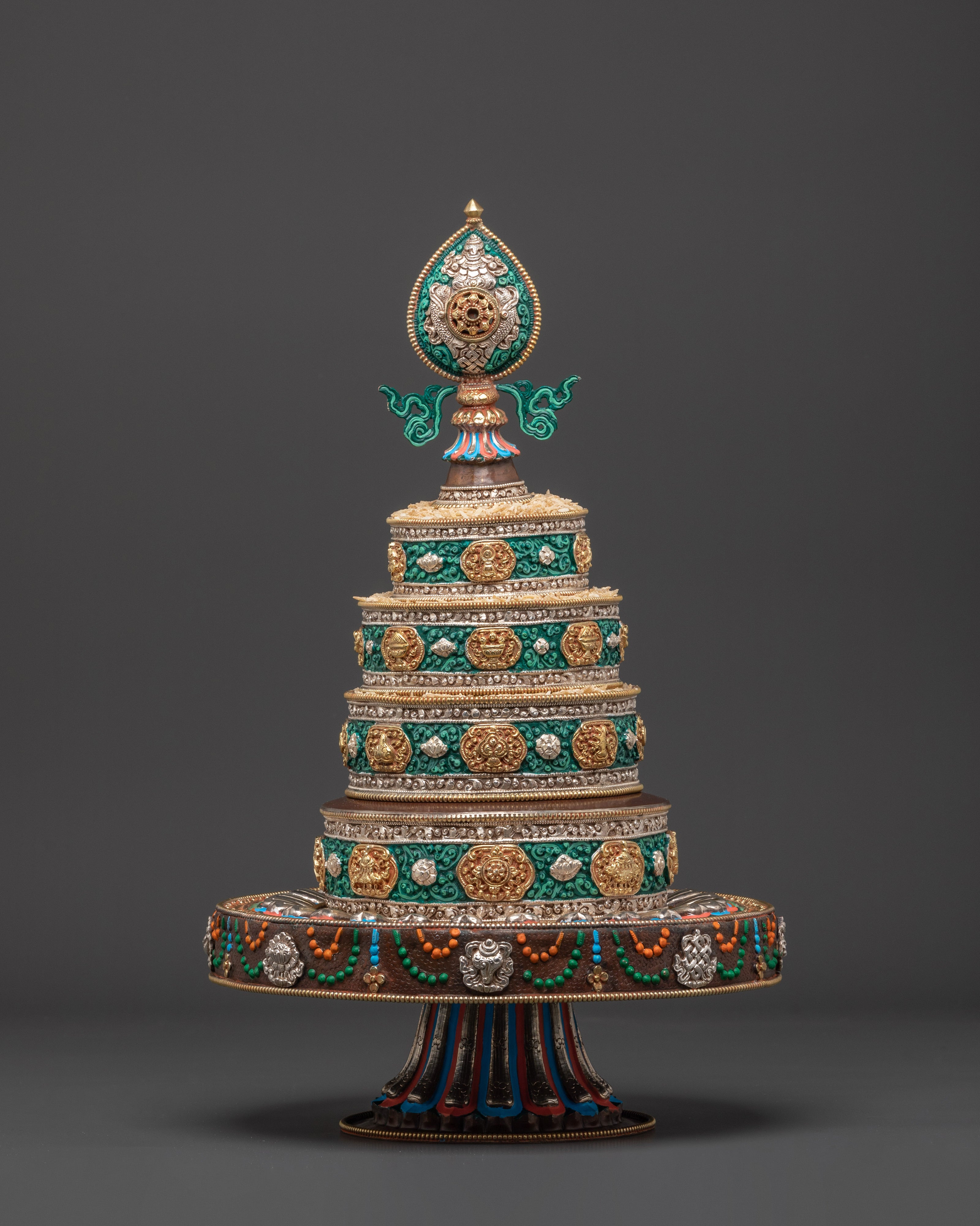 Tibetan Ritual Manda Set