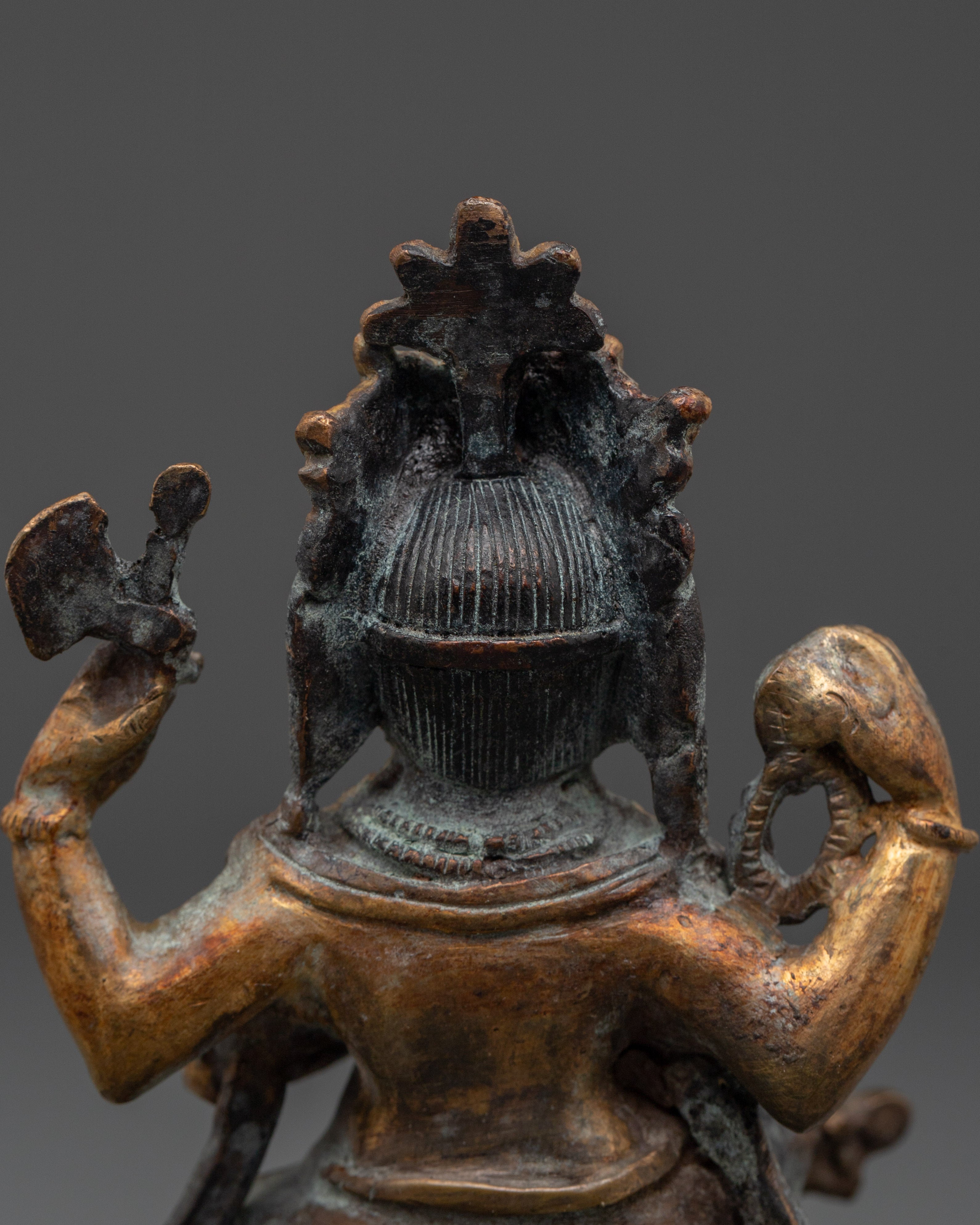 Elephant Headed Deity Ganesha Statue | Spiritual Hindu Art