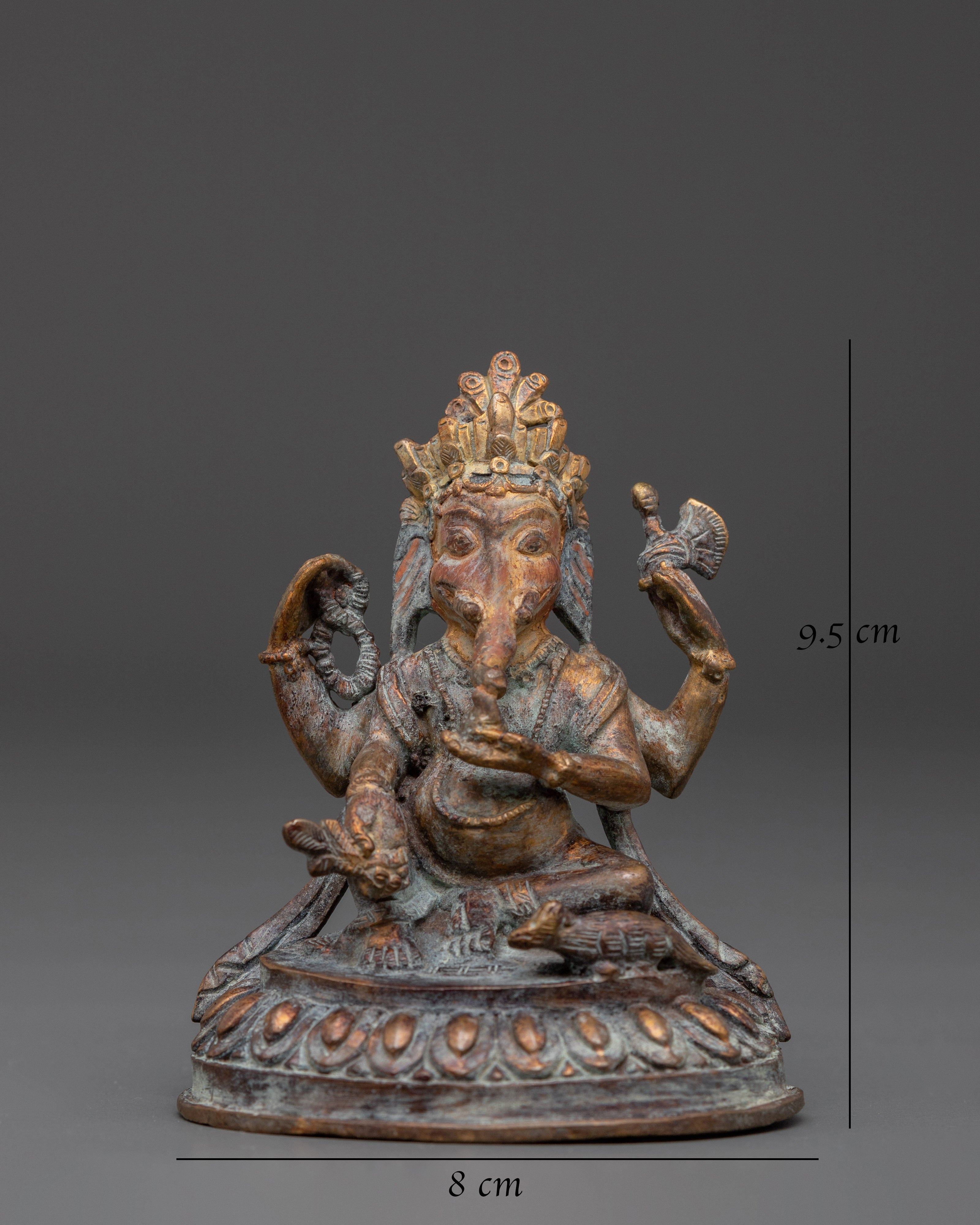 Elephant Headed Deity Ganesha Statue | Spiritual Hindu Art