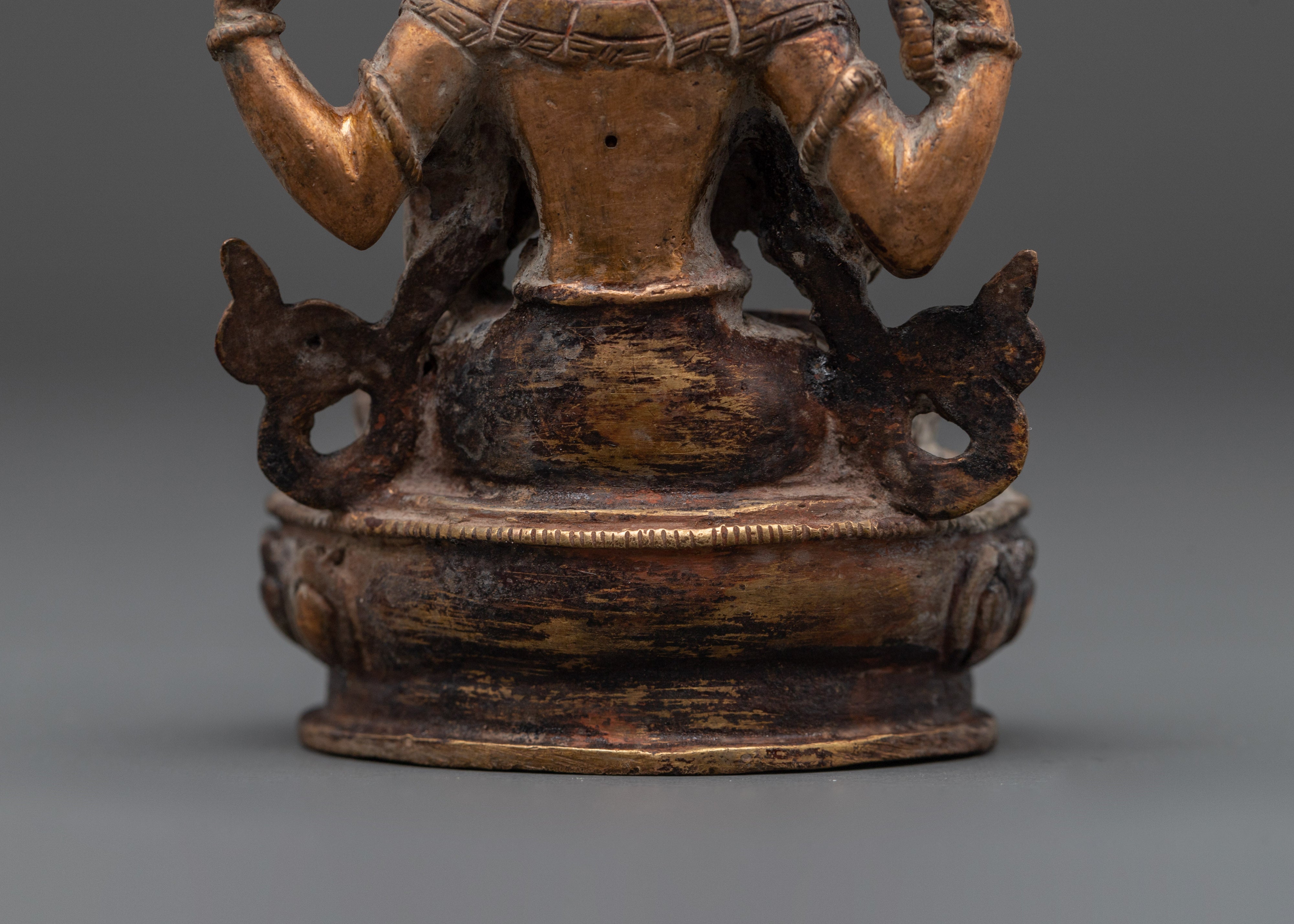 Sculpture of Four Armed Chenrezig | Symbol of Compassion & Wisdom