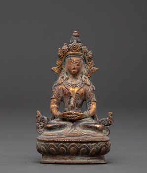 traditional-tibetan-sculpture-of-amitayus-buddha