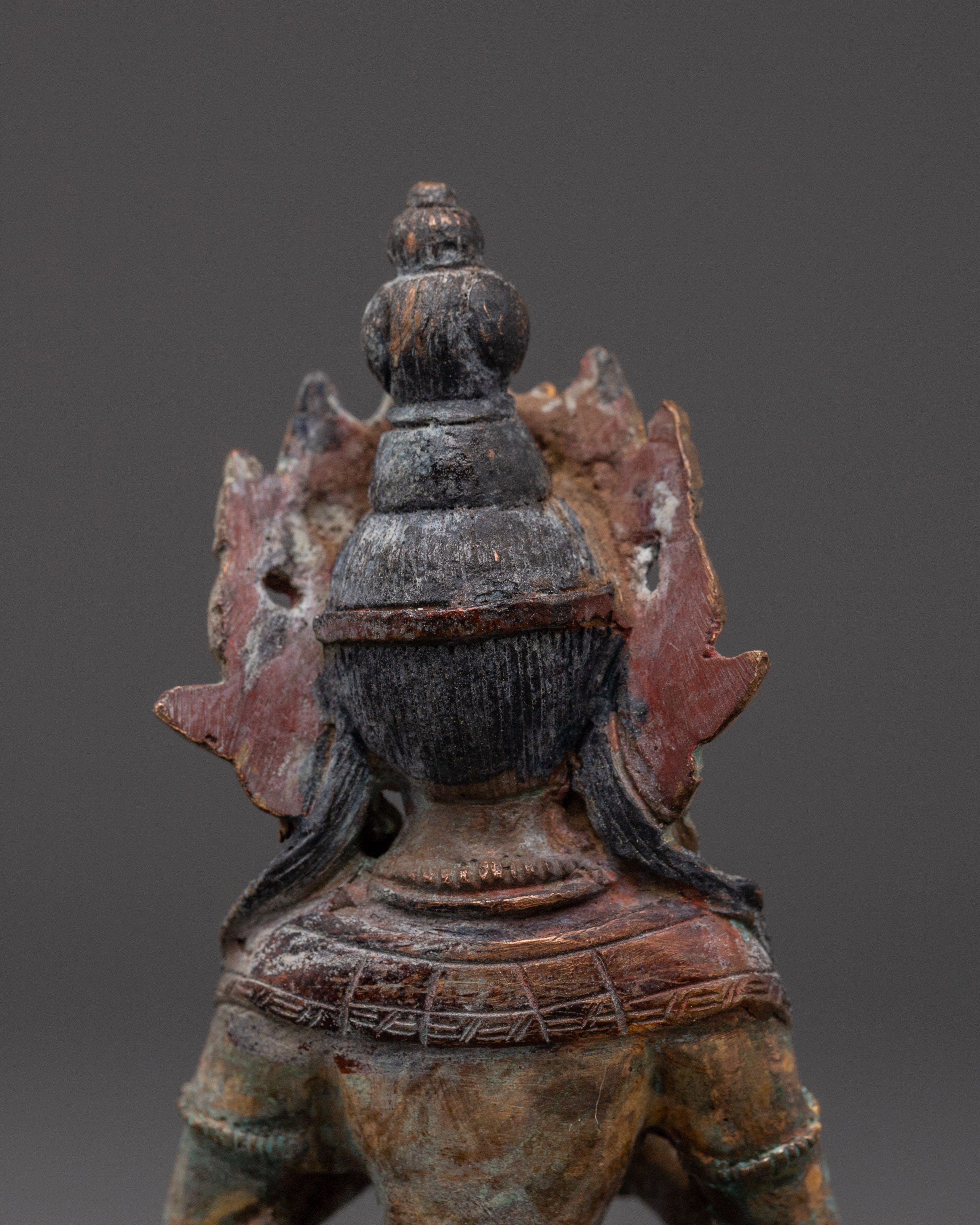 Copper Vajradhara Tantra Buddha Statue | Tibetan Buddhist Art for Meditation