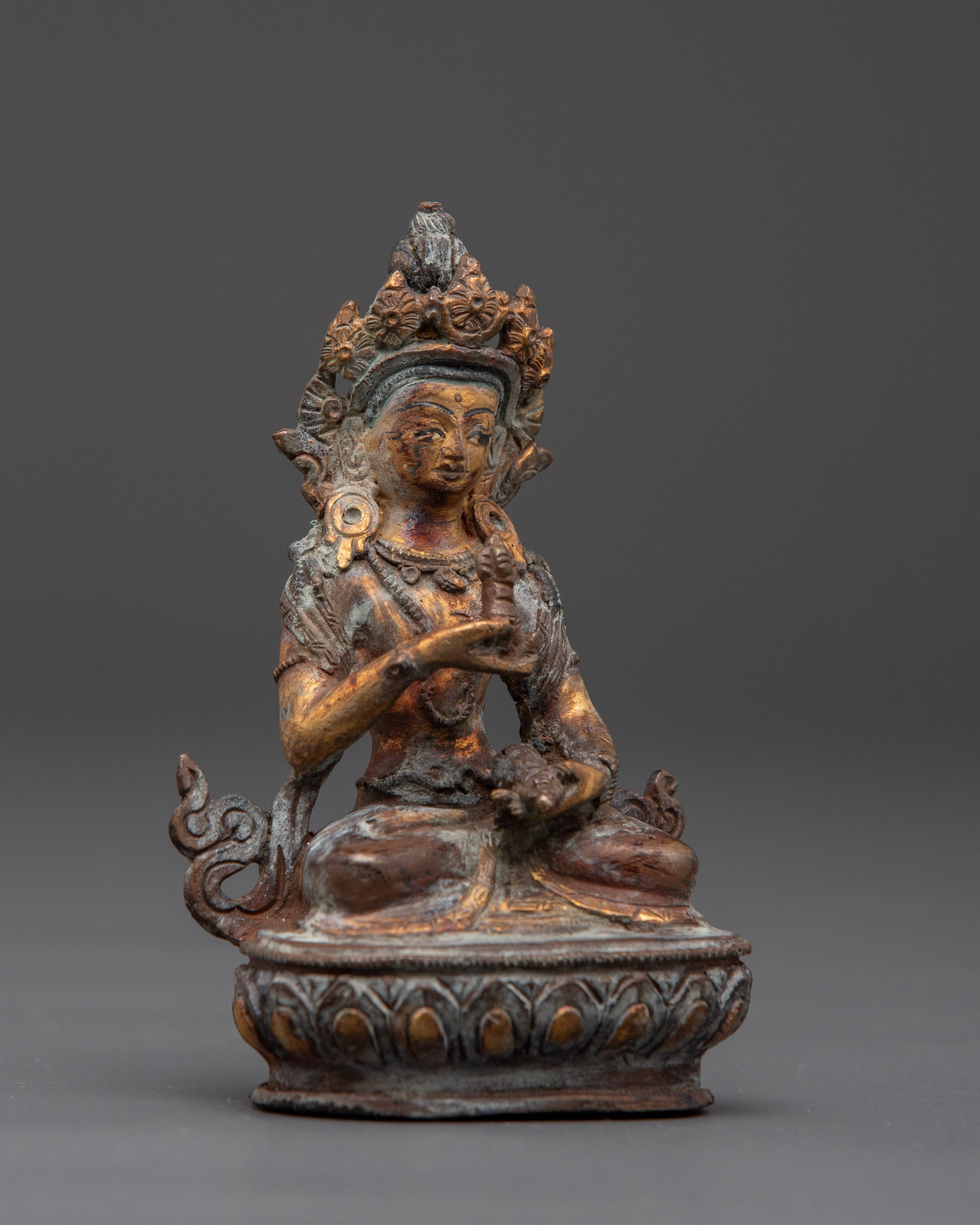 Spiritual Supreme Purifier Vajrasattva Statue | Handcrafted Tibetan Buddha Figurine