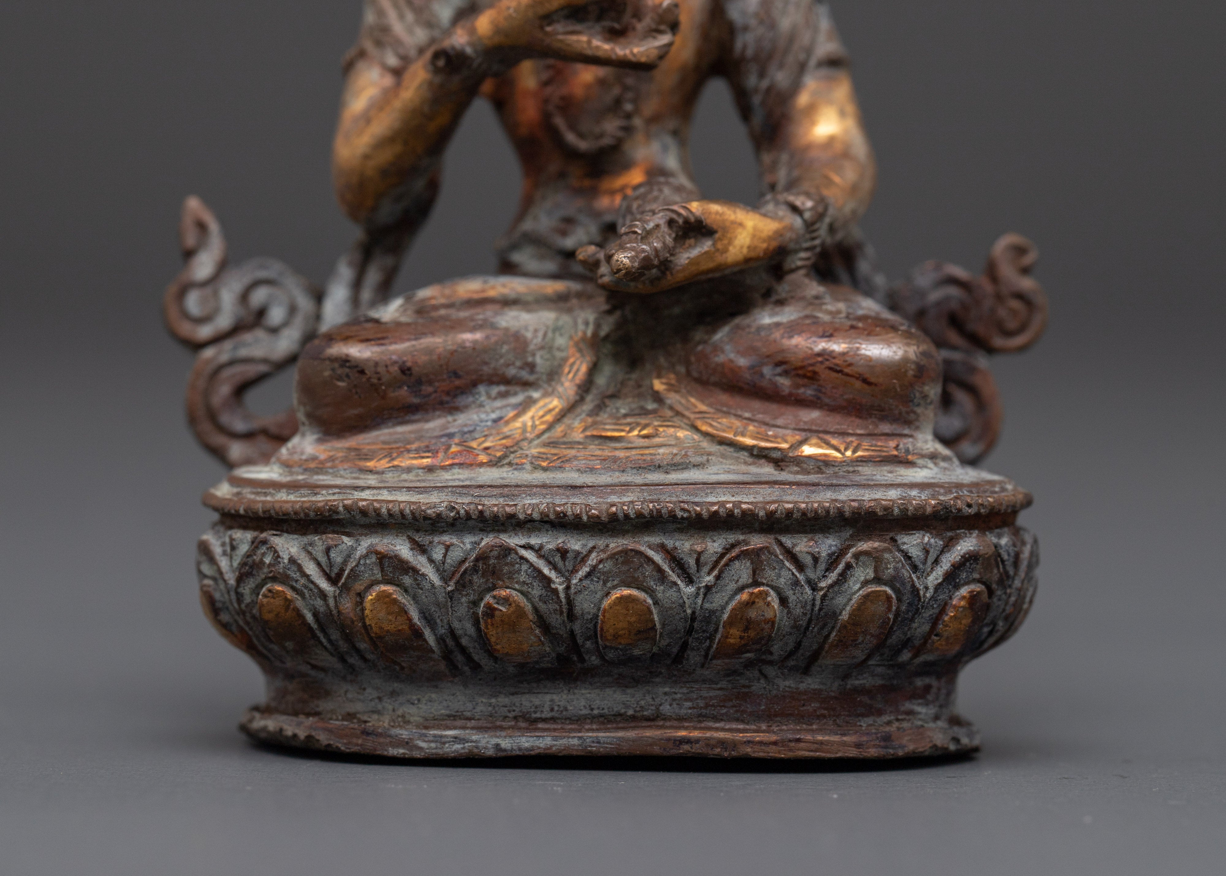Spiritual Supreme Purifier Vajrasattva Statue | Handcrafted Tibetan Buddha Figurine