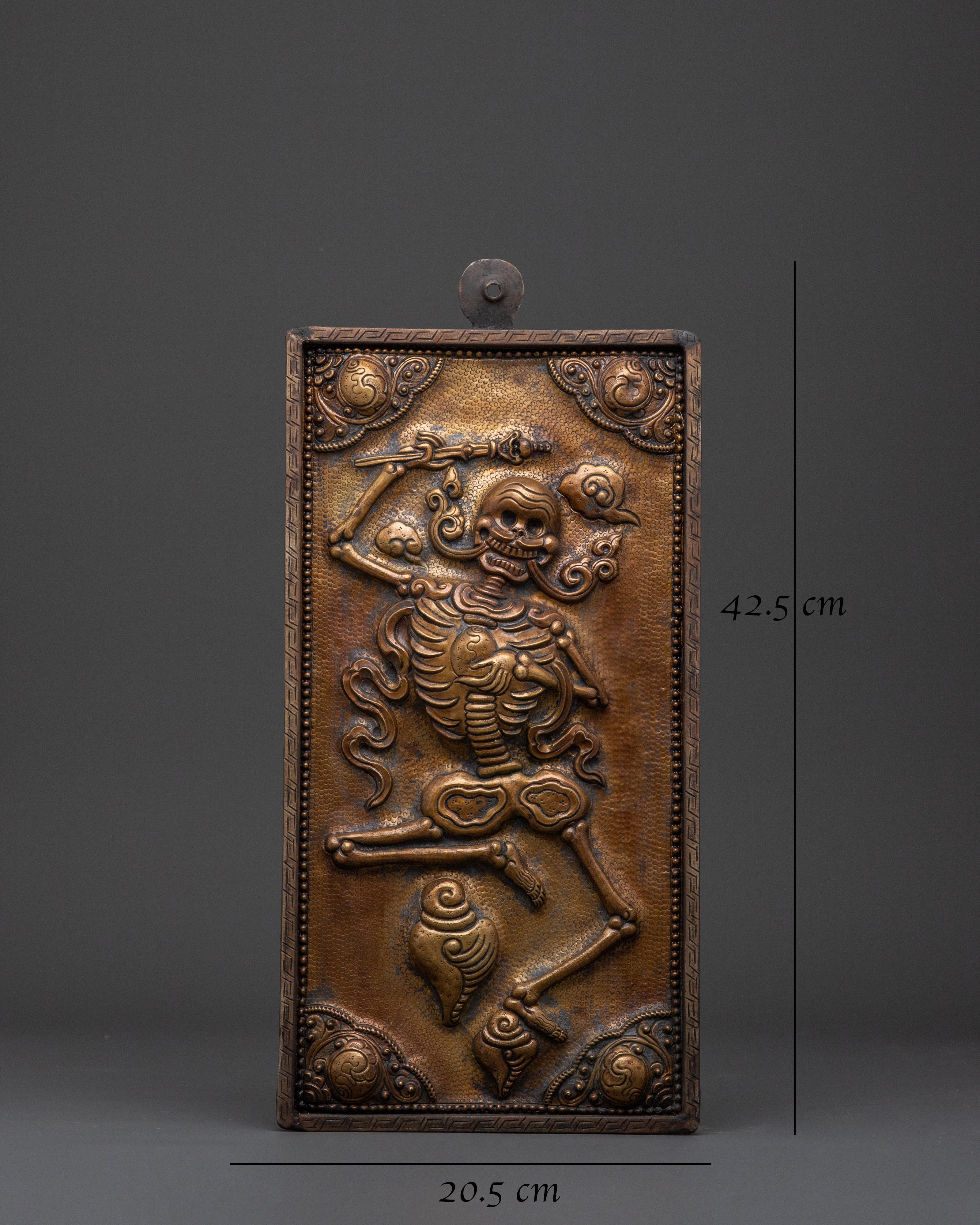 Handmade Chitipati Wall Decor | Tibetan Wall Hanging