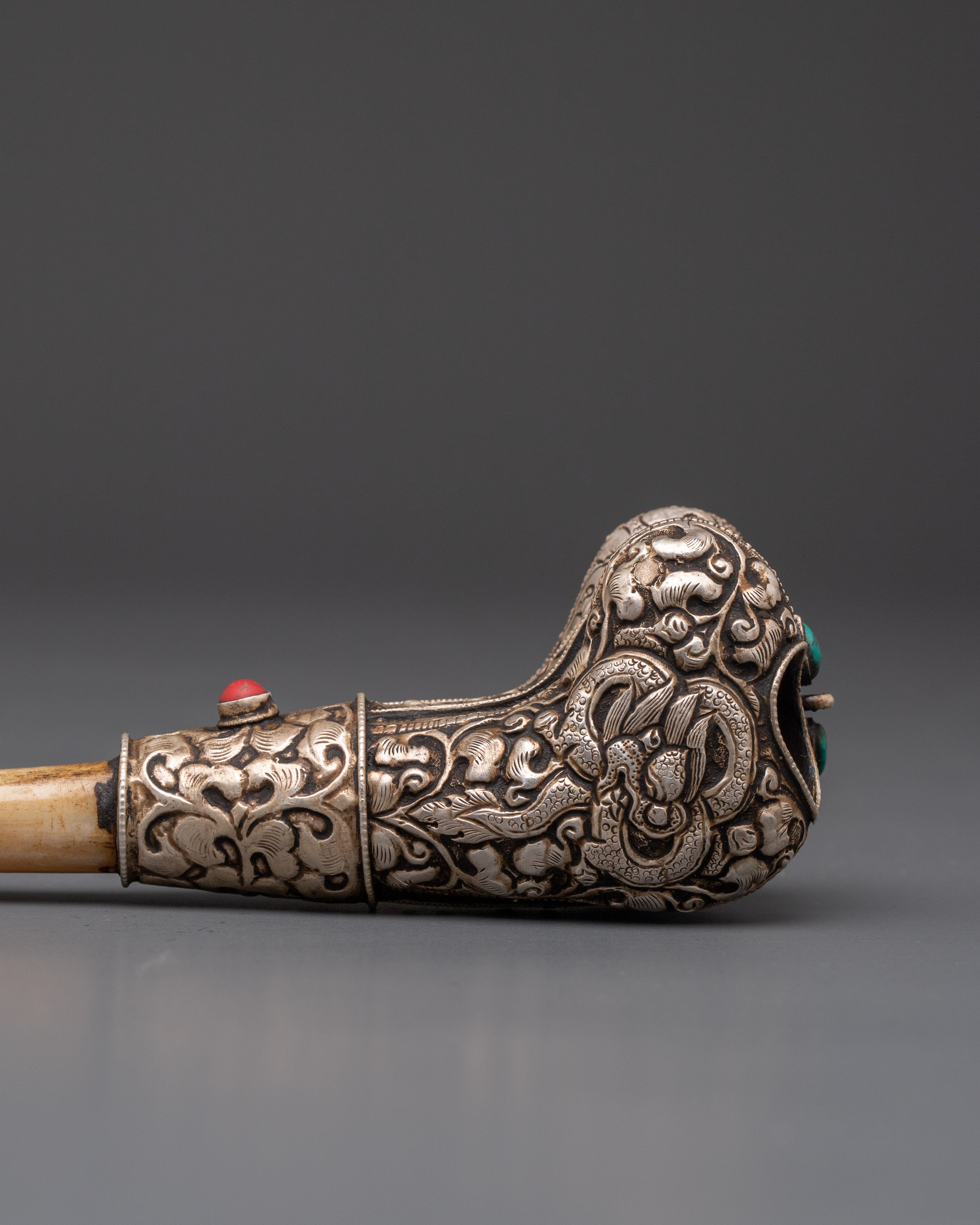 Handcrafted Traditional Tibetan Kangling | Sacred Buddhist Ritual Tool