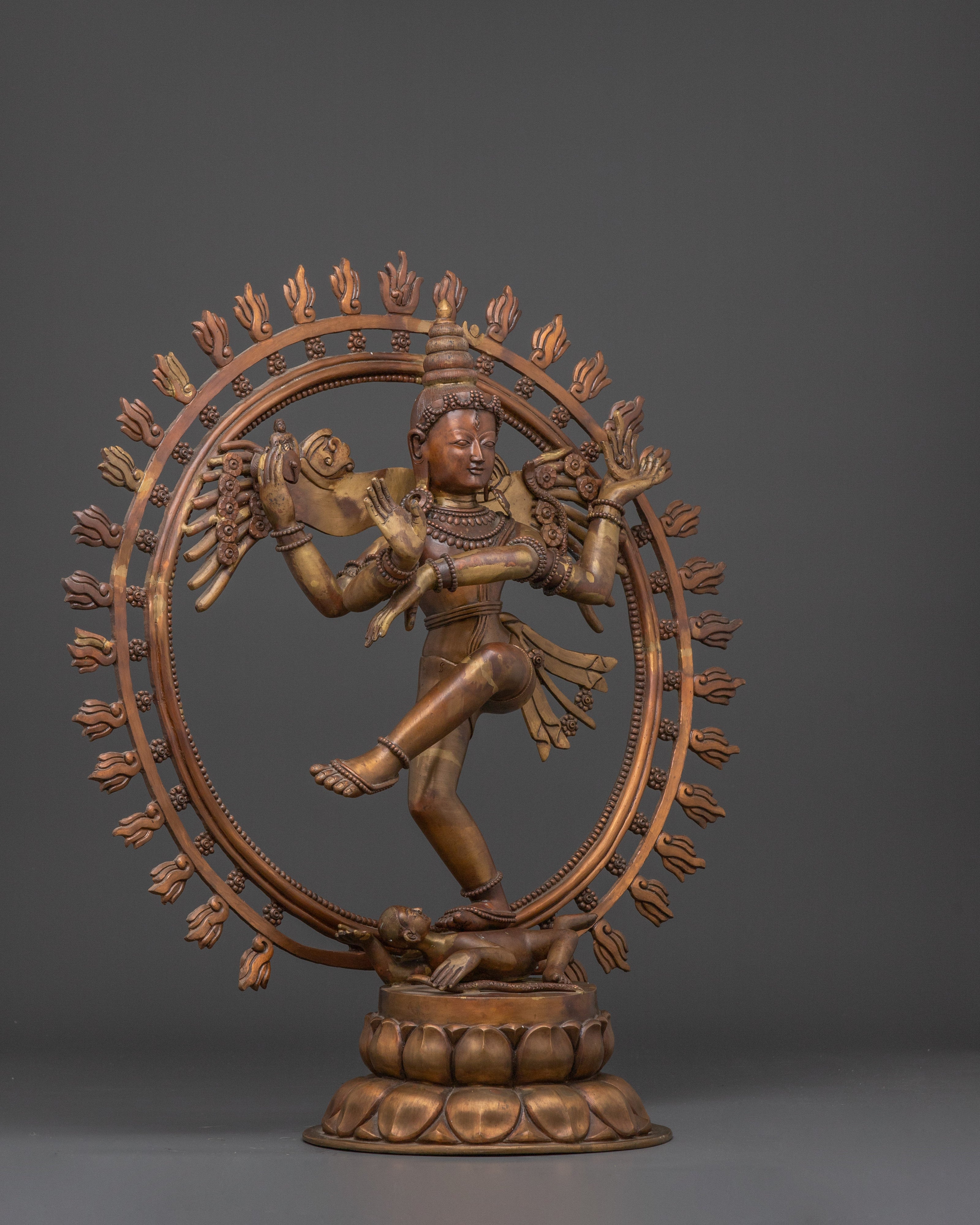Himalayan Natraj Statue | Divine Shiva Dance Sculpture