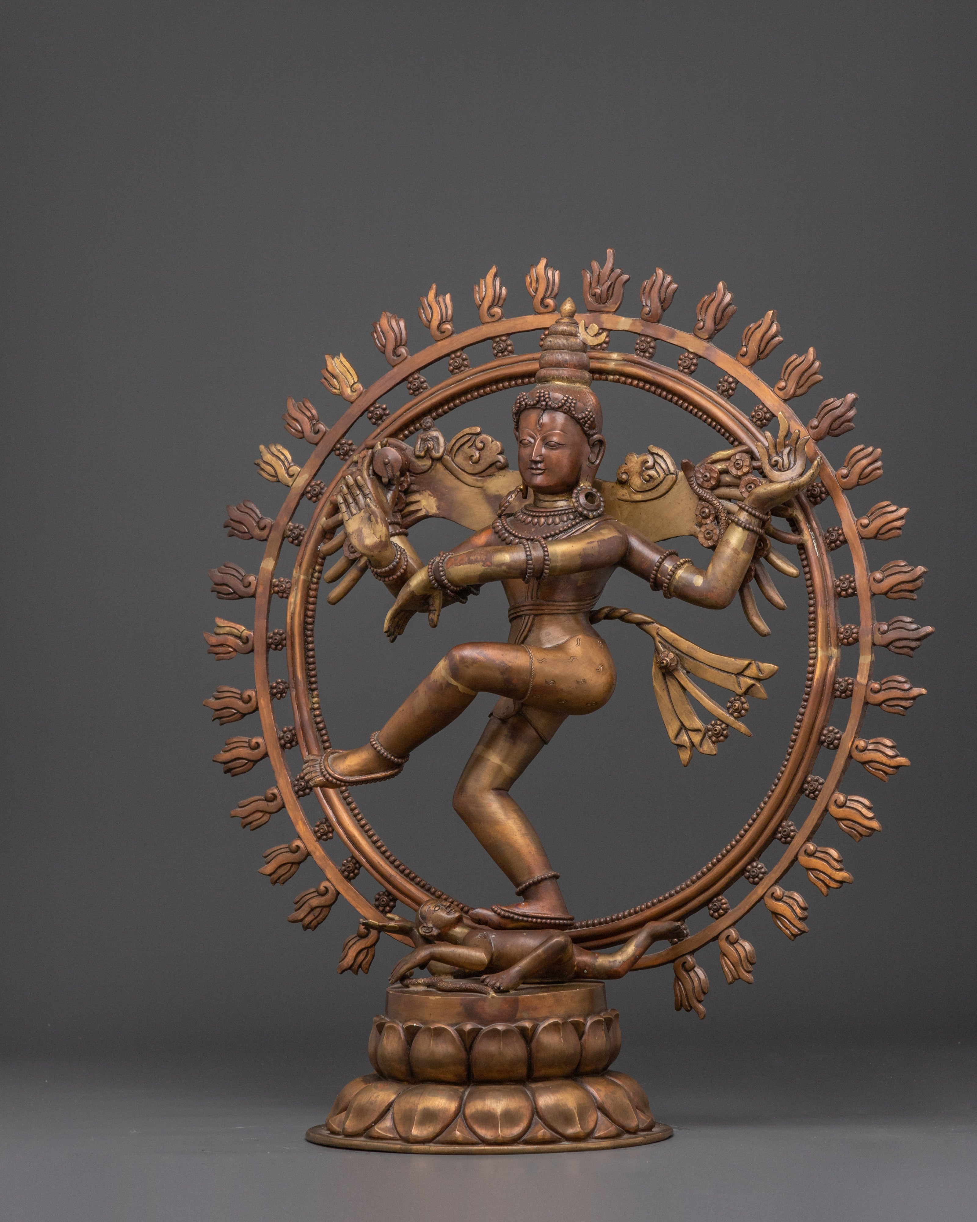 Himalayan Natraj Statue | Divine Shiva Dance Sculpture