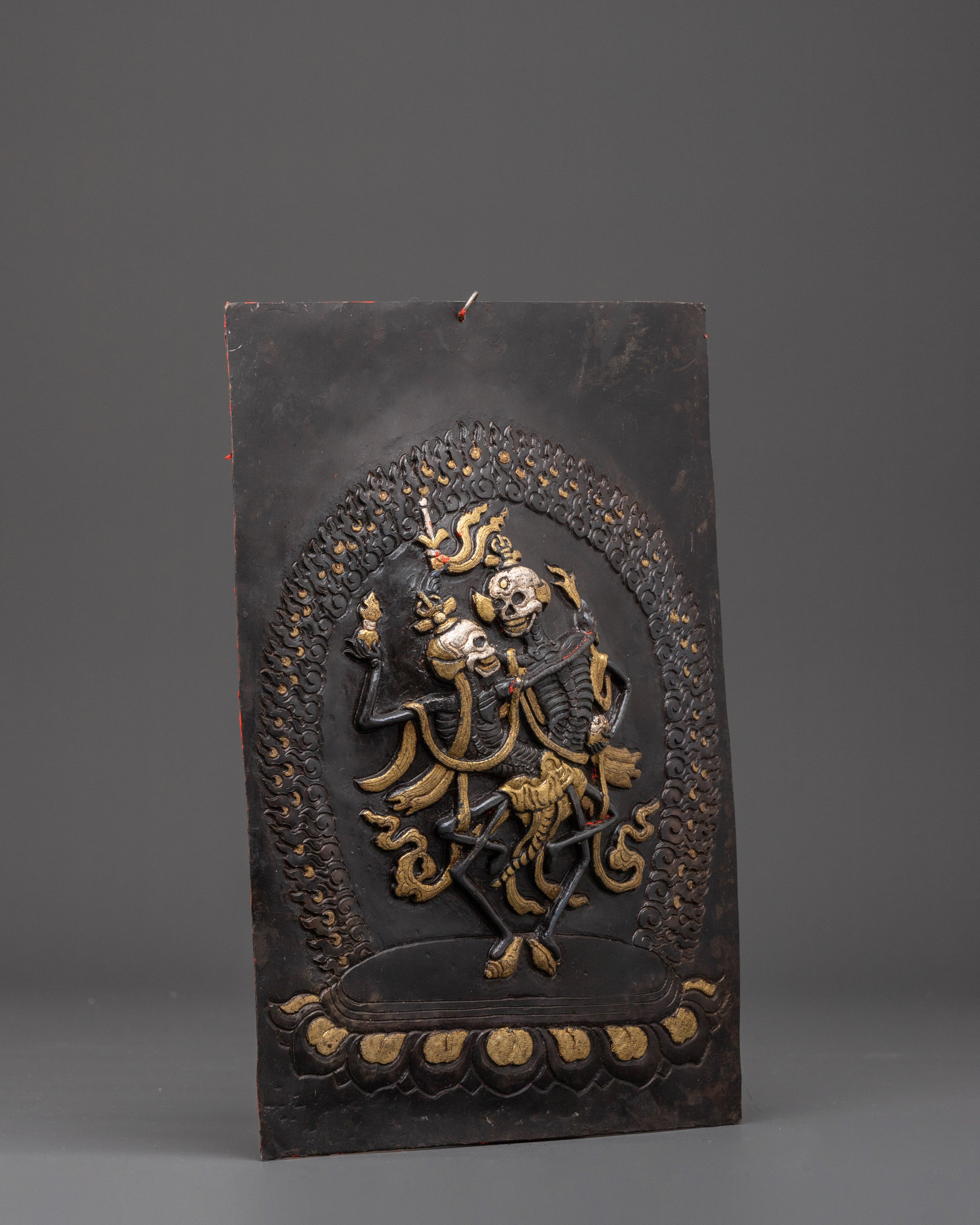 Tibetan Chitipati Wall Hanging | A Sacred Protector Deity for Your Home