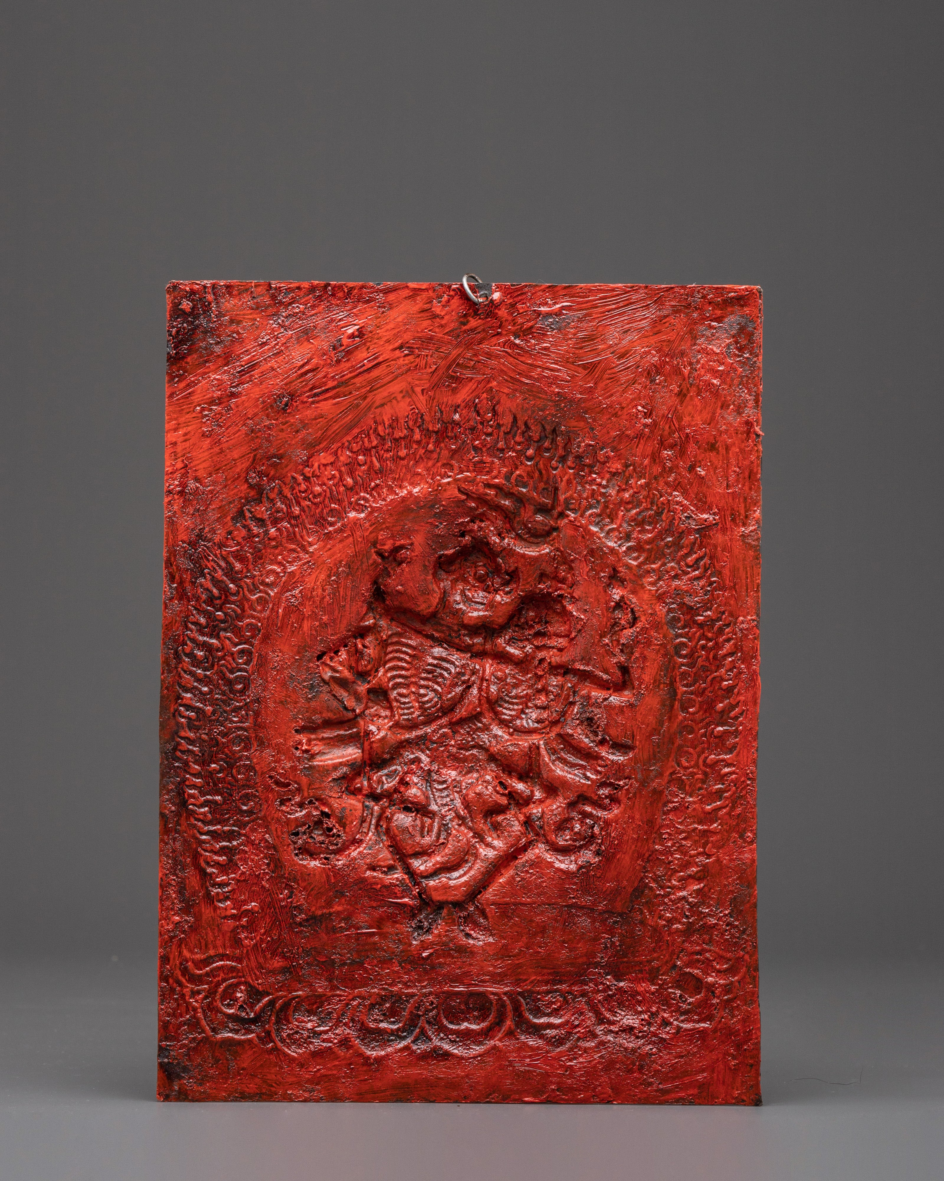 Tibetan Chitipati Wall Hanging | A Sacred Protector Deity for Your Home