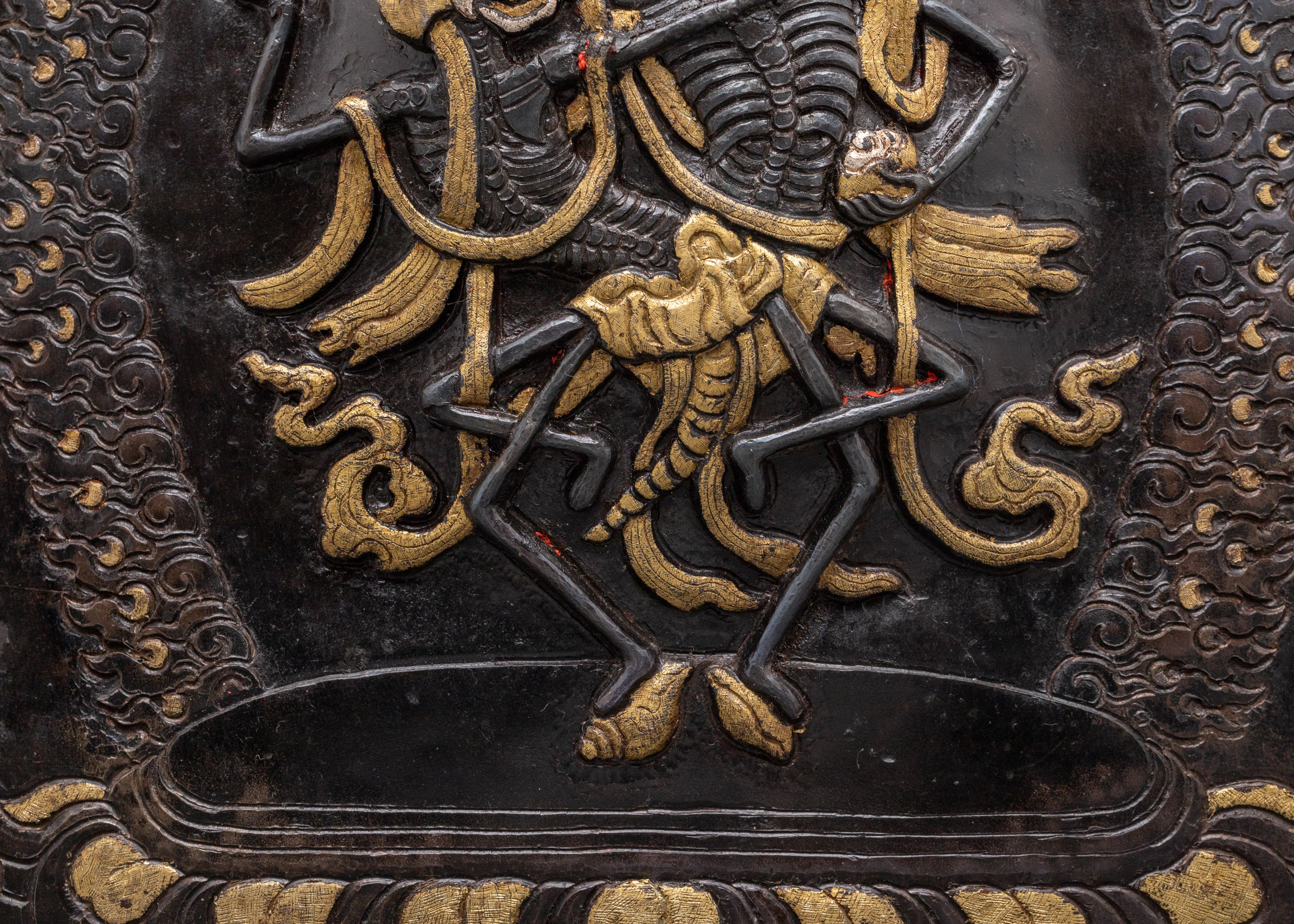 Tibetan Chitipati Wall Hanging | A Sacred Protector Deity for Your Home