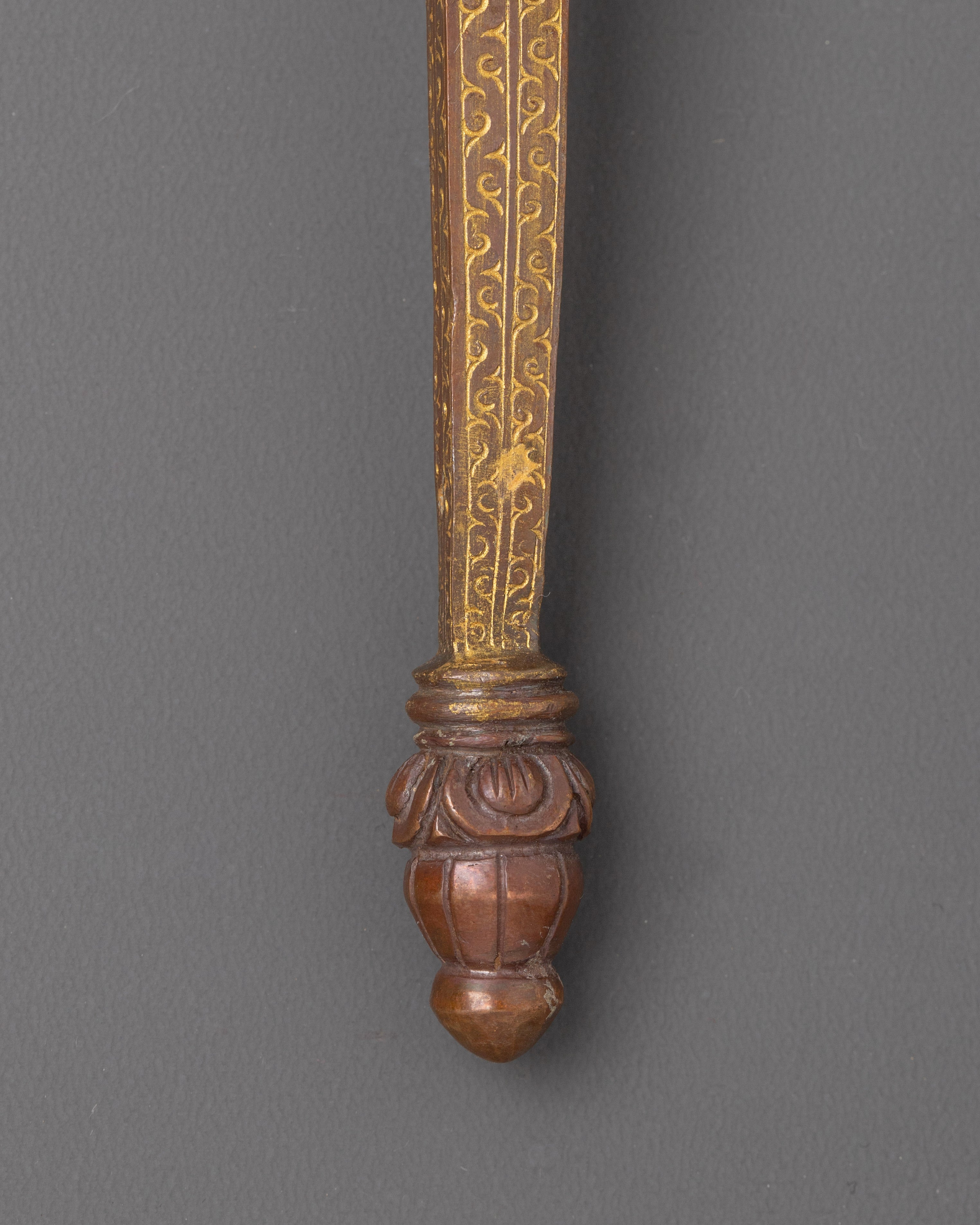 Sacred Traditional Ceremonial Staff Khatan | Buddhist Khatvanga Ritual Staff