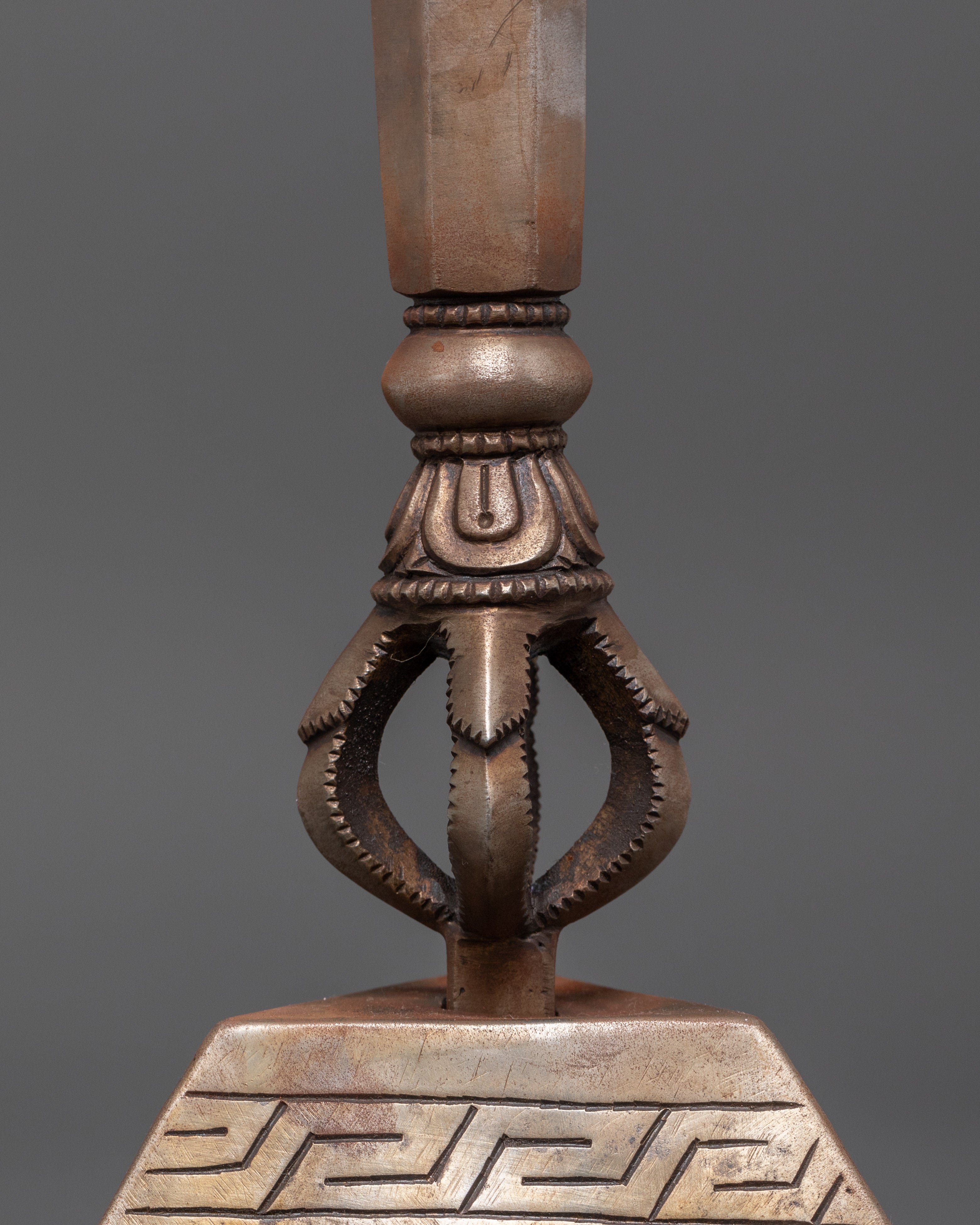 Handmade Khatvanga Buddhist Ritual Staff | Authentic Tibetan Ceremonial Art