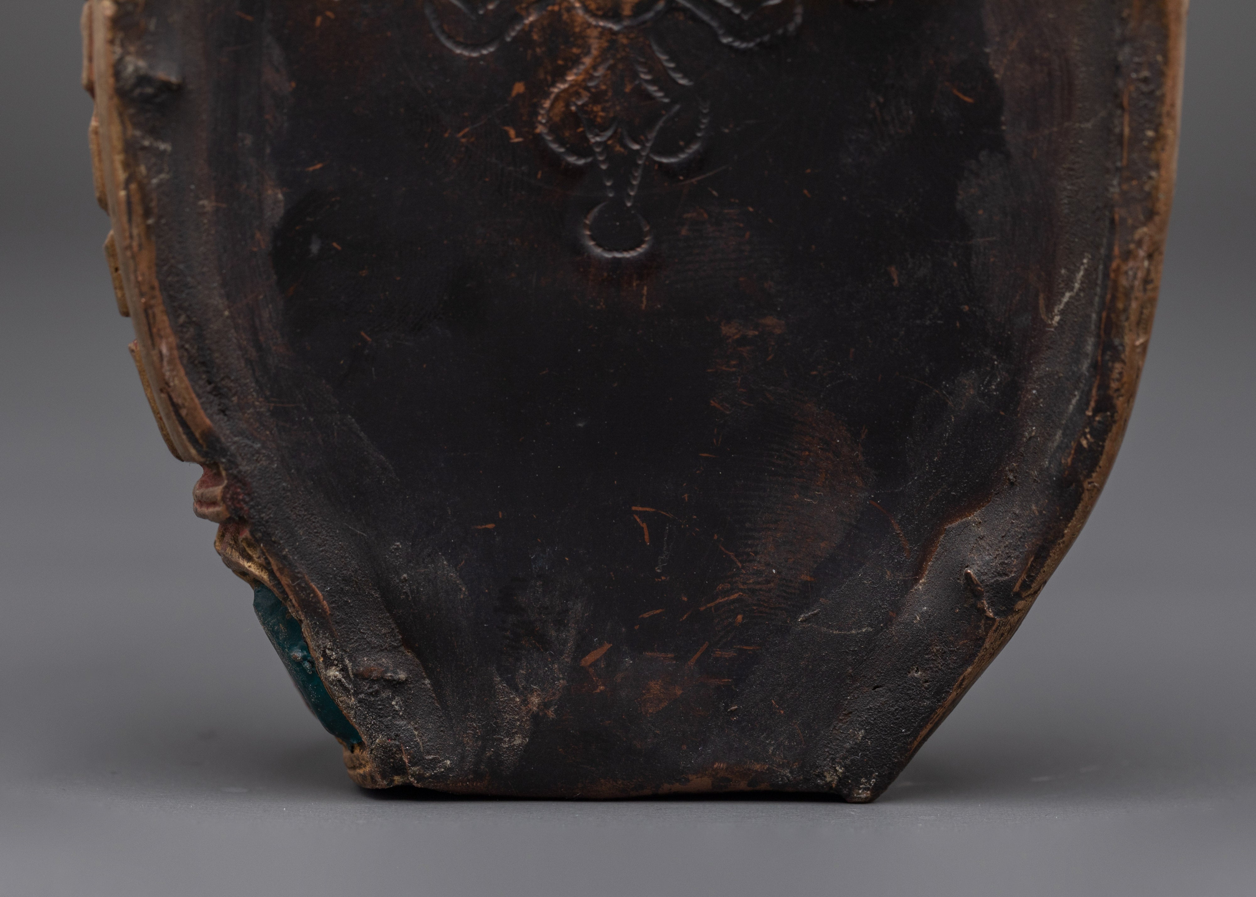 Handcrafted Mahakala Sculpture | Tibetan Protector Deity