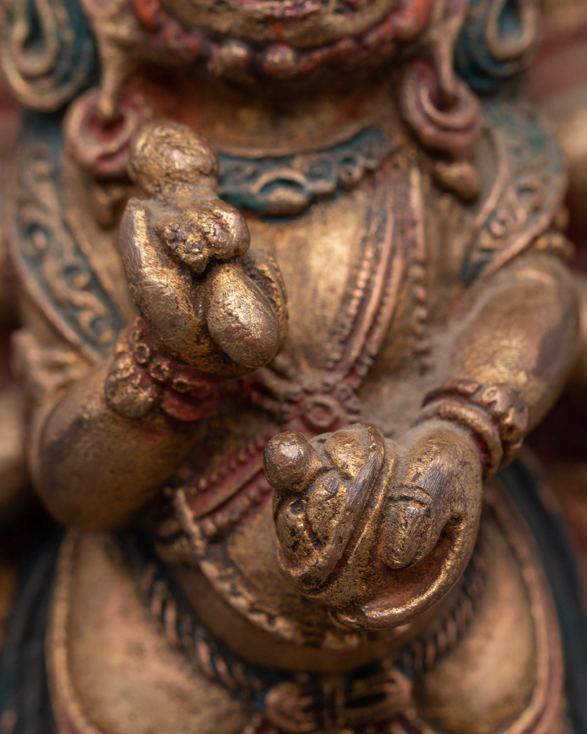 Handcrafted Mahakala Sculpture | Tibetan Protector Deity