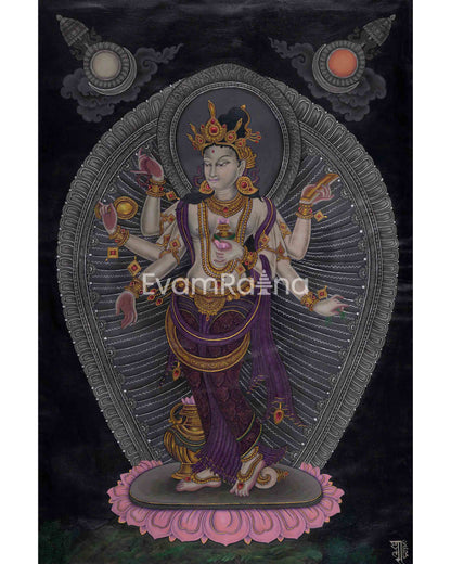 Basundhara, The Wealth Deity Giclee Print