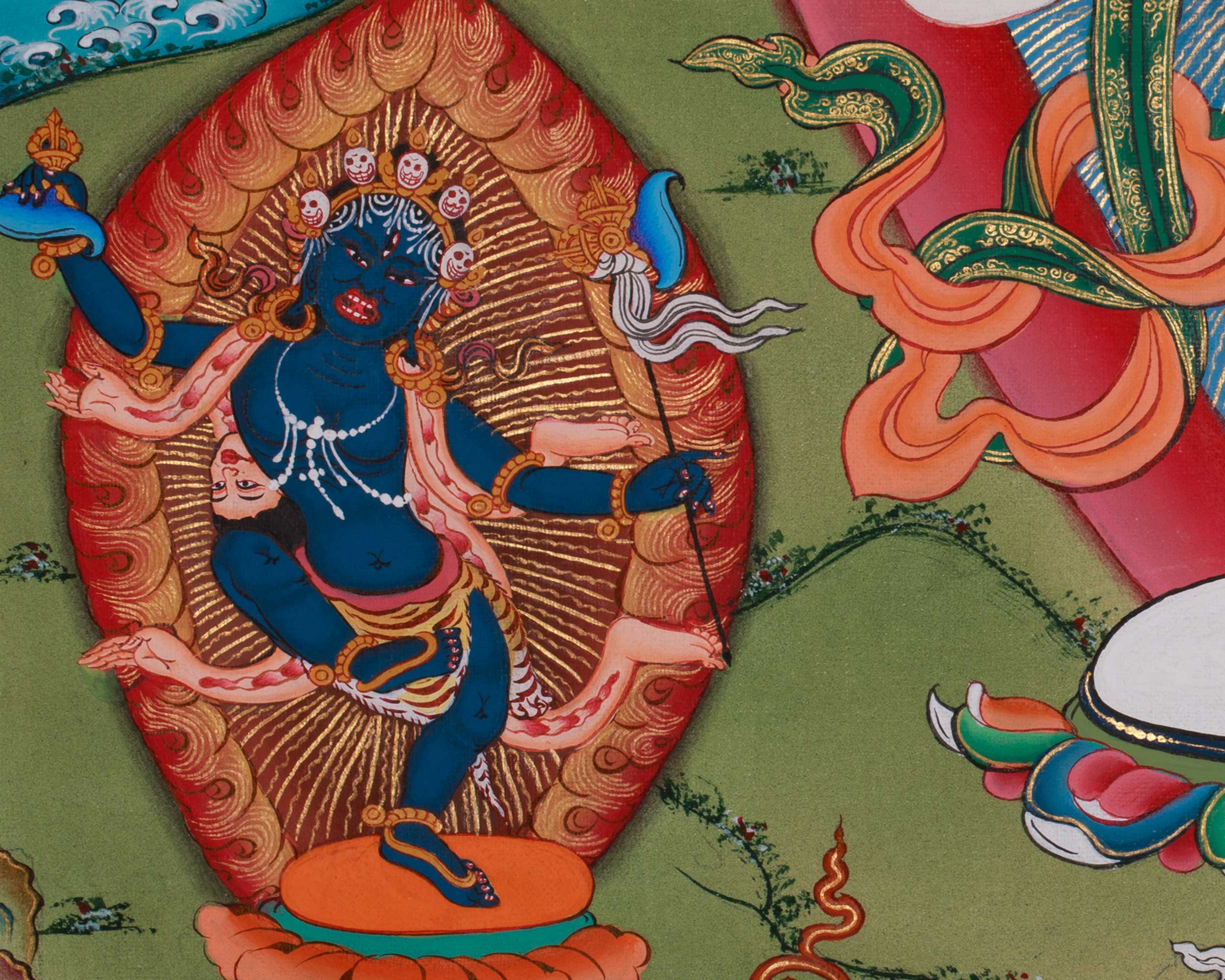 Machig Labdron Tibetan Art | Wisdom and Spiritual Liberation | Chod Lineage