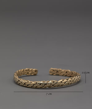 Handmade Braided Bracelet | Artisan Adjustable Cuff Jewelry