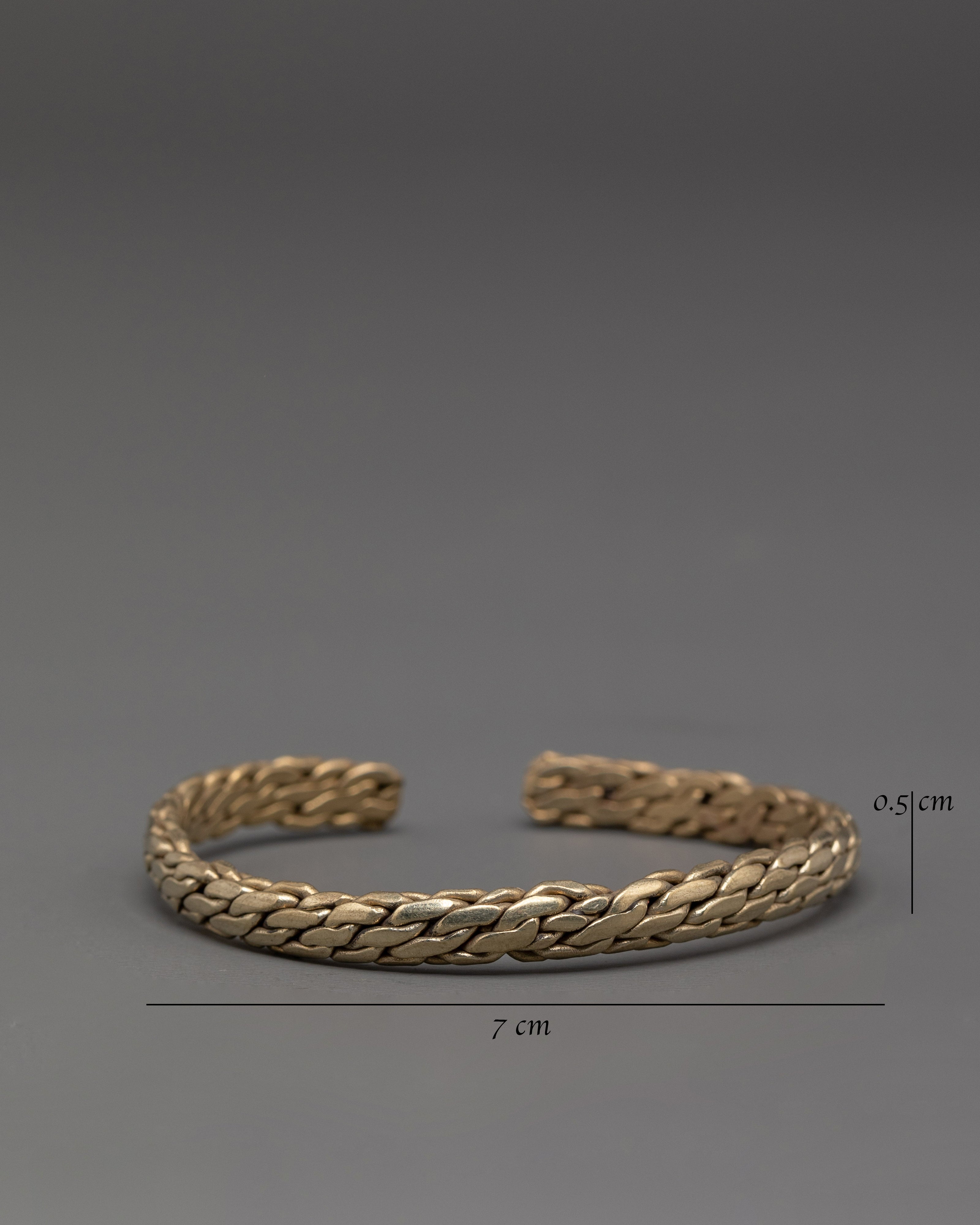 Handmade Braided Bracelet | Artisan Adjustable Cuff Jewelry