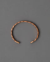 Twisted Copper Cuff Bracelet 