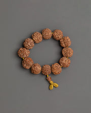 Rudraksha Wrist Mala Bracelet | Buddhist Prayer Beads