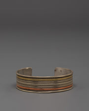 Traditional Himalayan Bracelet | Copper Brass Metal Jewelry