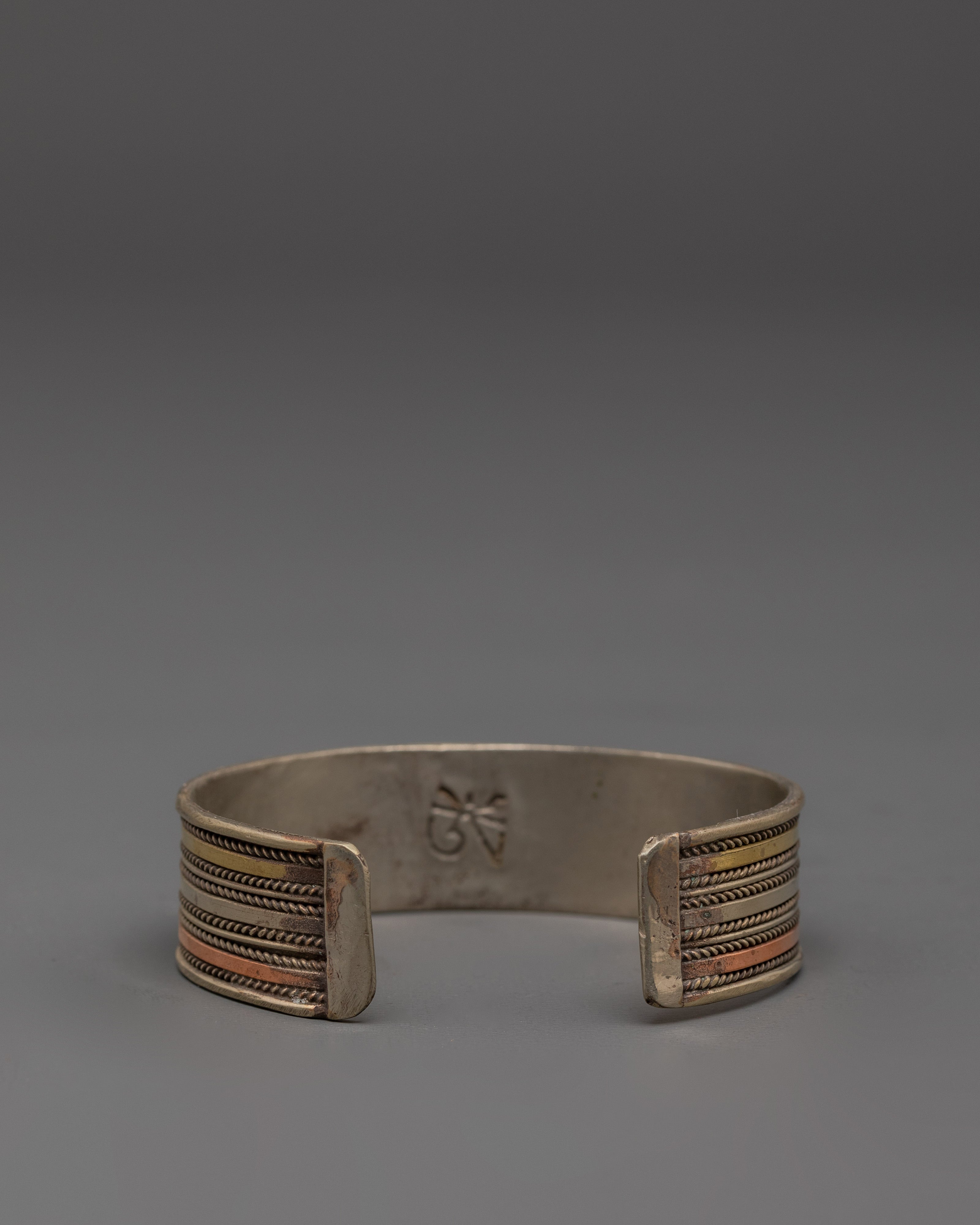 Traditional Himalayan Bracelet | Copper Brass Metal Jewelry