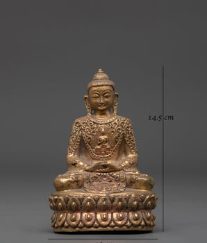 Sacred Amitabha Buddha Figurine | Symbol of Peace, and Infinite Light