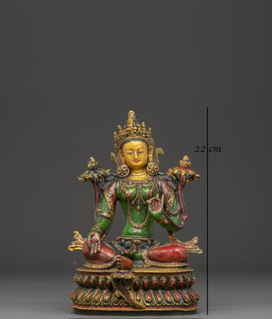 Sacred Statue of Shyama Tara | Mother of Liberation