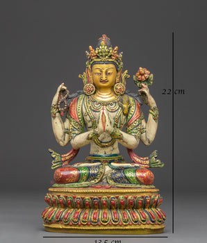 Statue of Avalokitesvara | Symbol of Compassion
