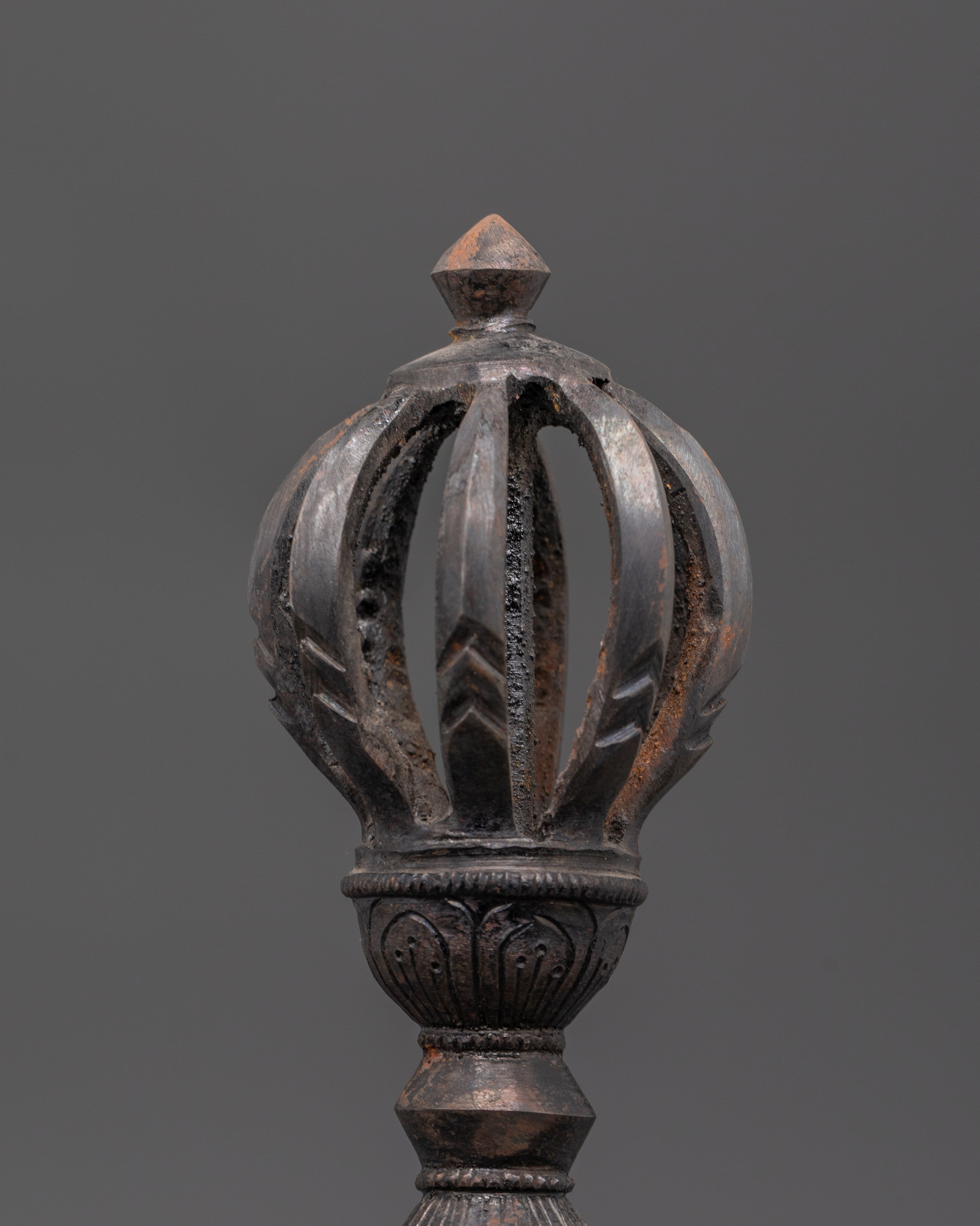 Handcrafted Buddhist Vajra with Stand