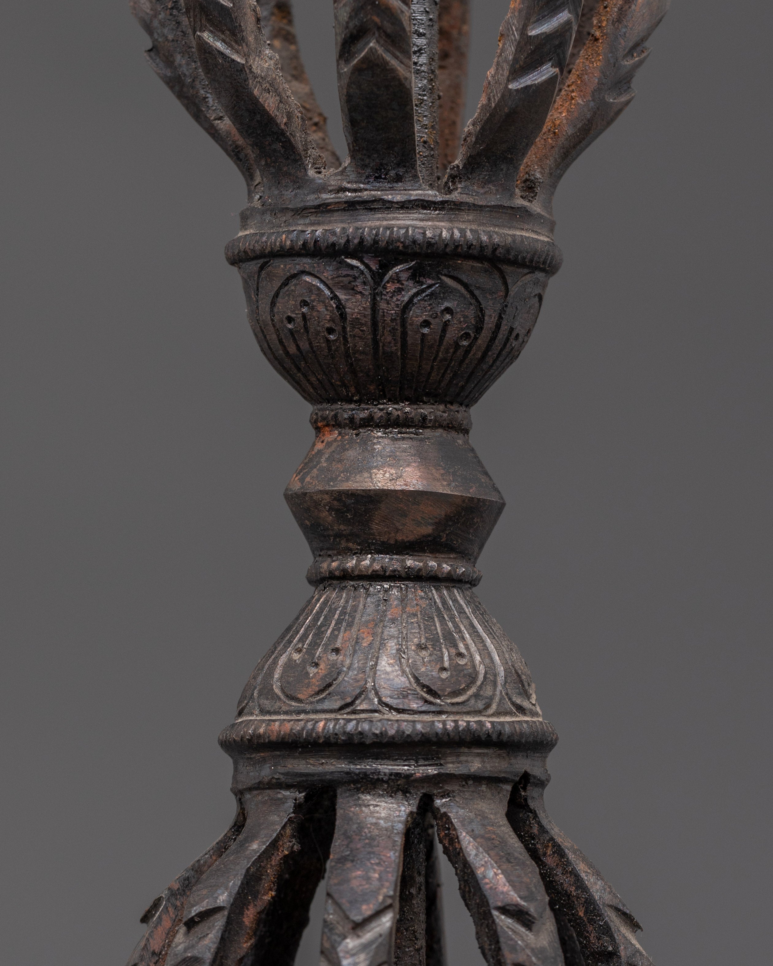 Handcrafted Buddhist Vajra with Stand