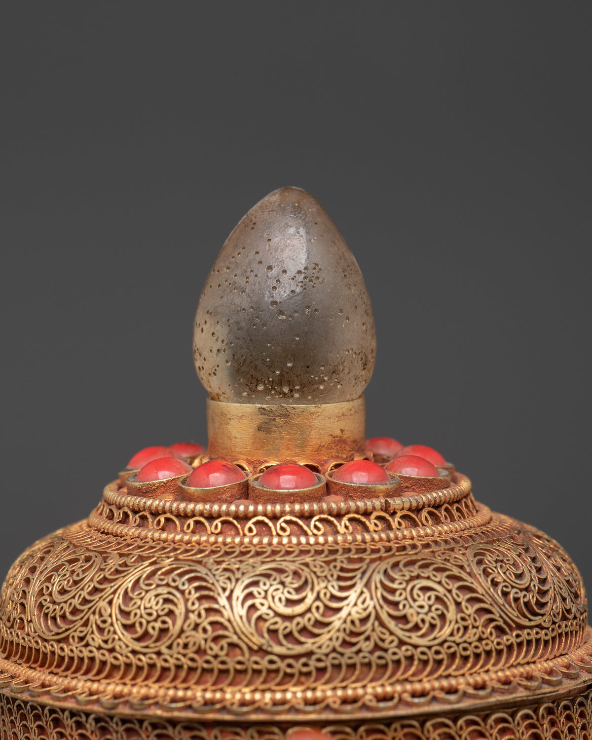 Sacred Buddhist Teapot | Tibetan Ritual Vessel
