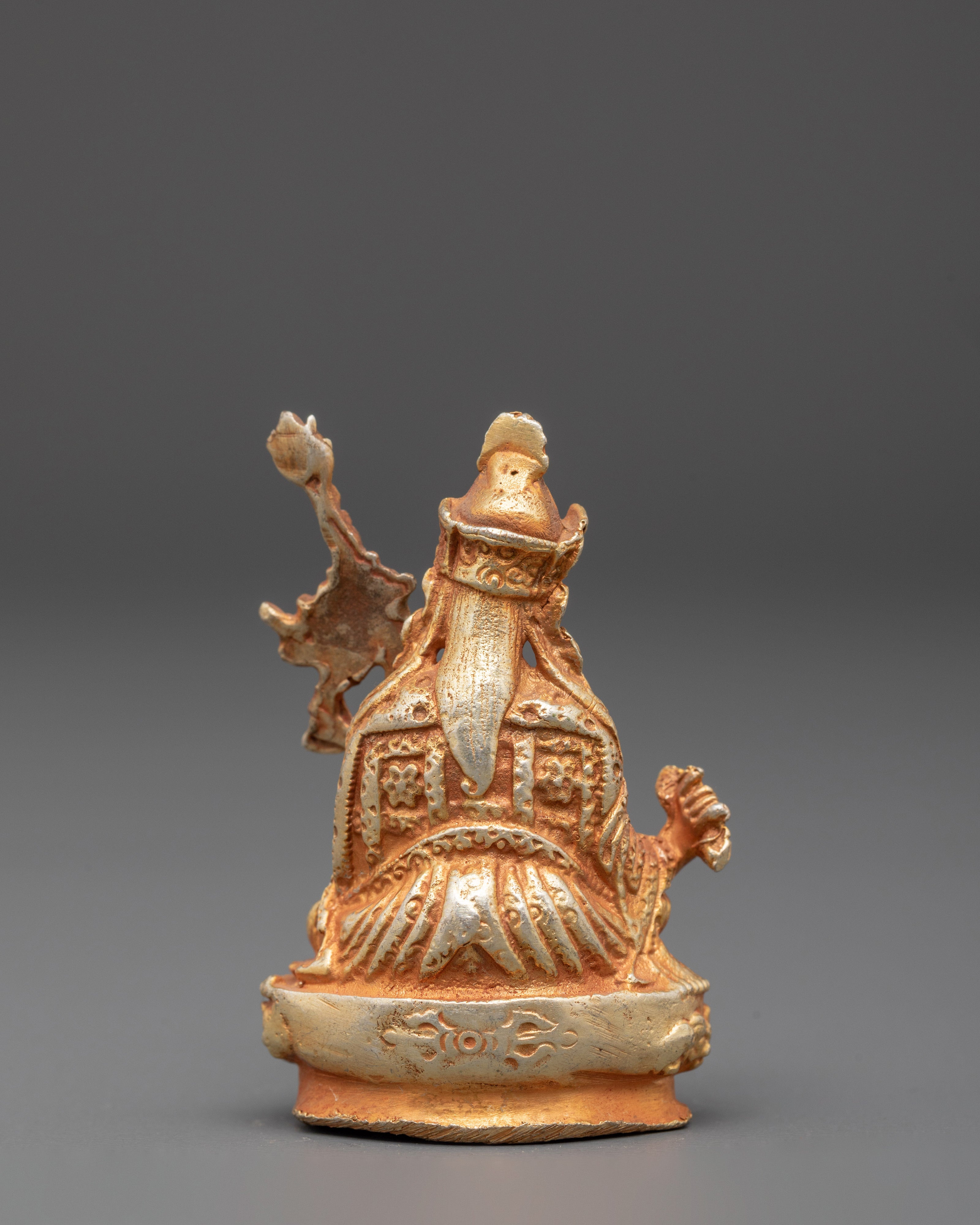 Guru Rinpoche Gold Plated Statue | Buddhist deity statue