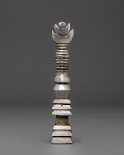 Handcrafted Iron Stupa | Altar Decor & Sacred Tibetan Buddhist