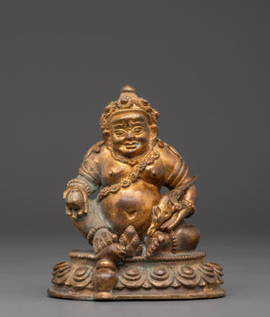 Tibetan Wealth God Dzambhala Sculpture