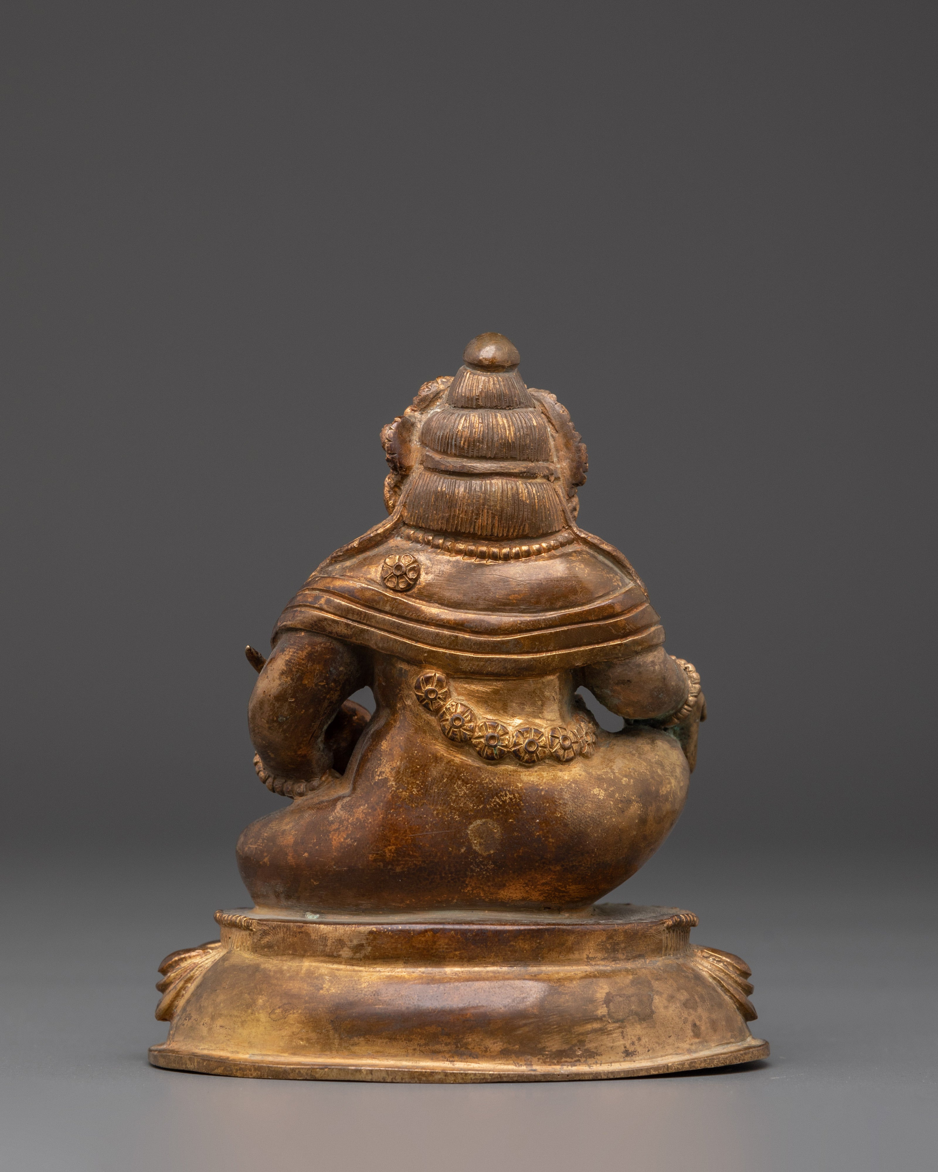 Tibetan Wealth God Dzambhala Sculpture | Buddha of Abundance
