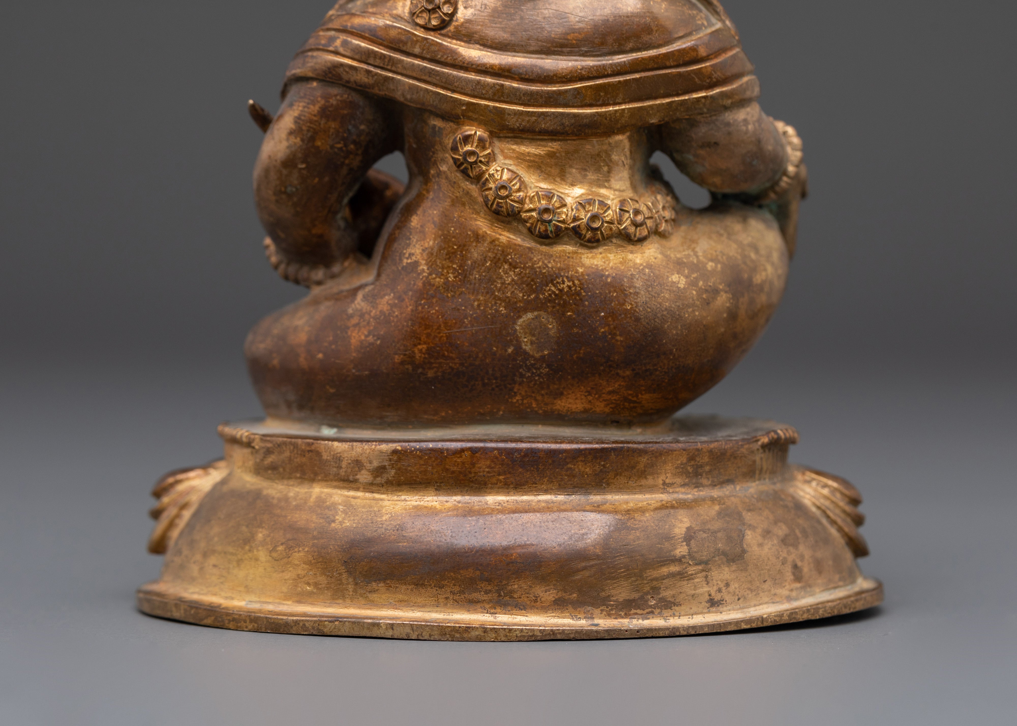 Tibetan Wealth God Dzambhala Sculpture | Buddha of Abundance