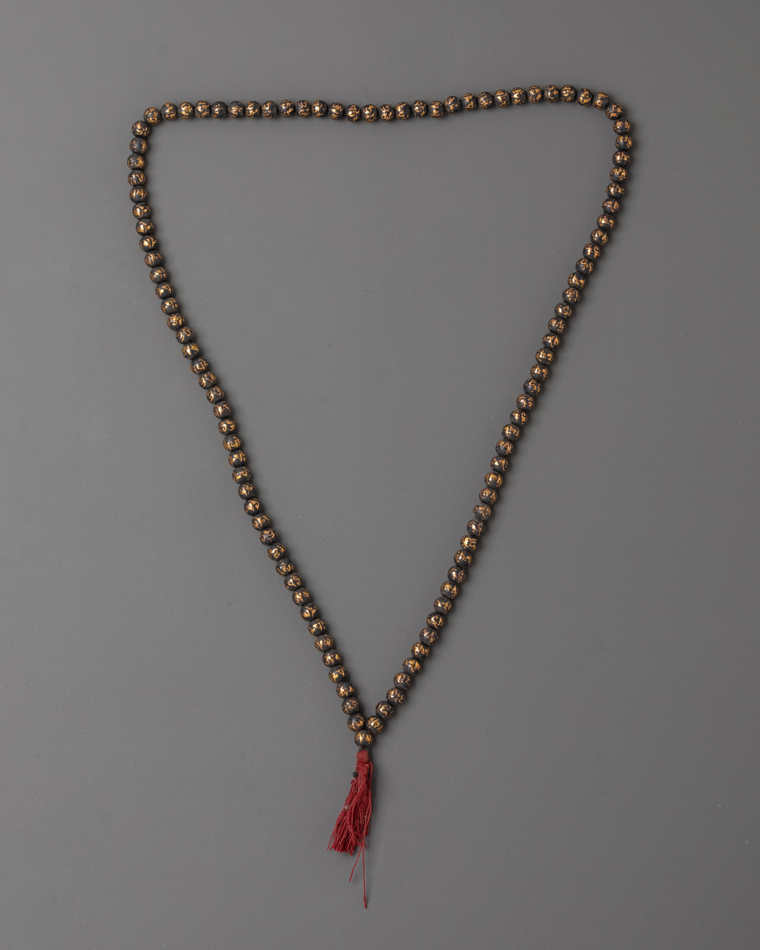 Tibetan Iron Mala | Handmade Prayer Beads