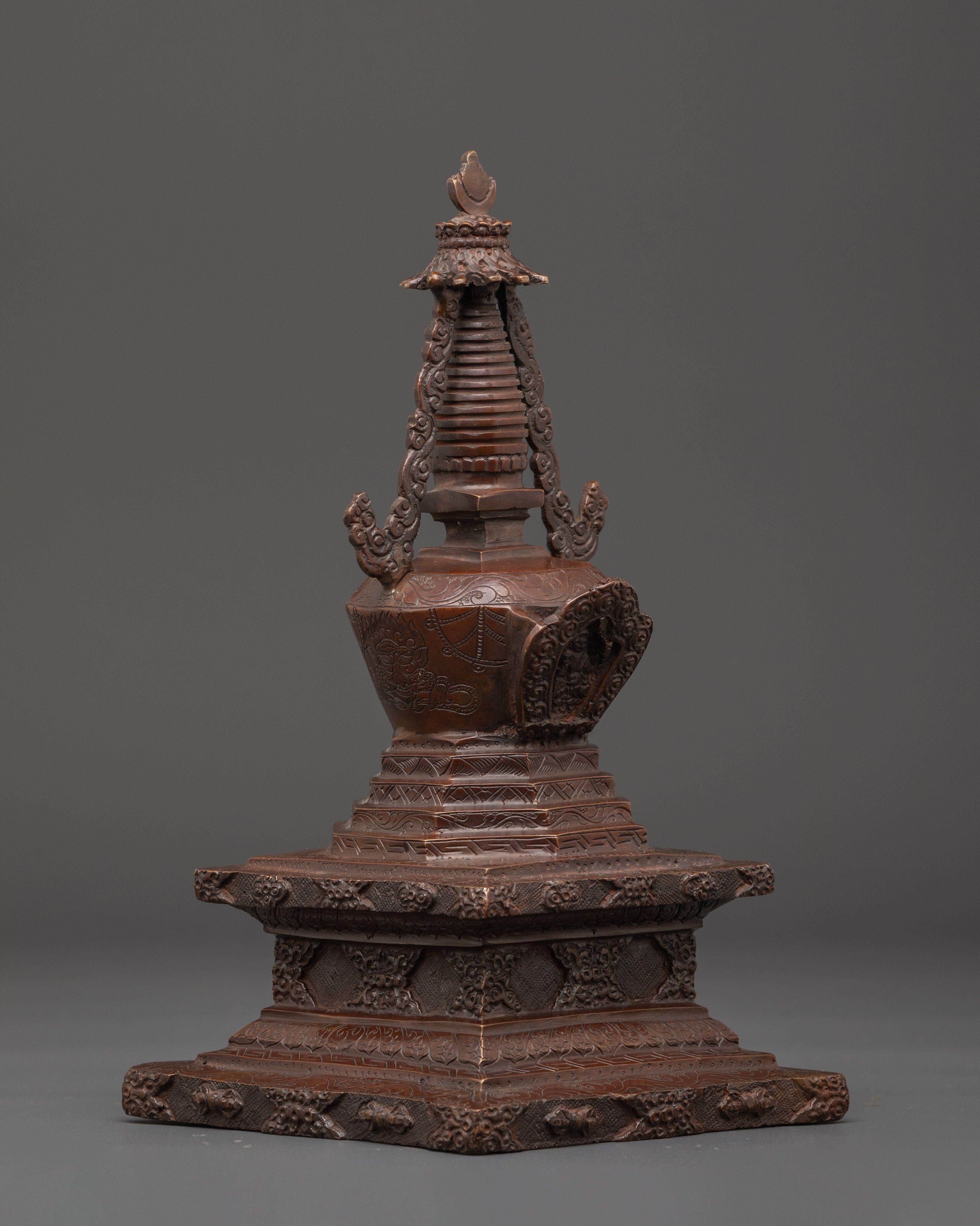 Meditation Stupa Decor | Tibetan Buddhist Shrine