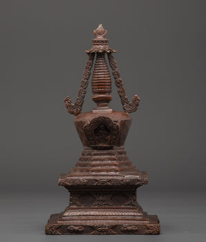 Meditation Stupa Decor | Tibetan Buddhist Shrine