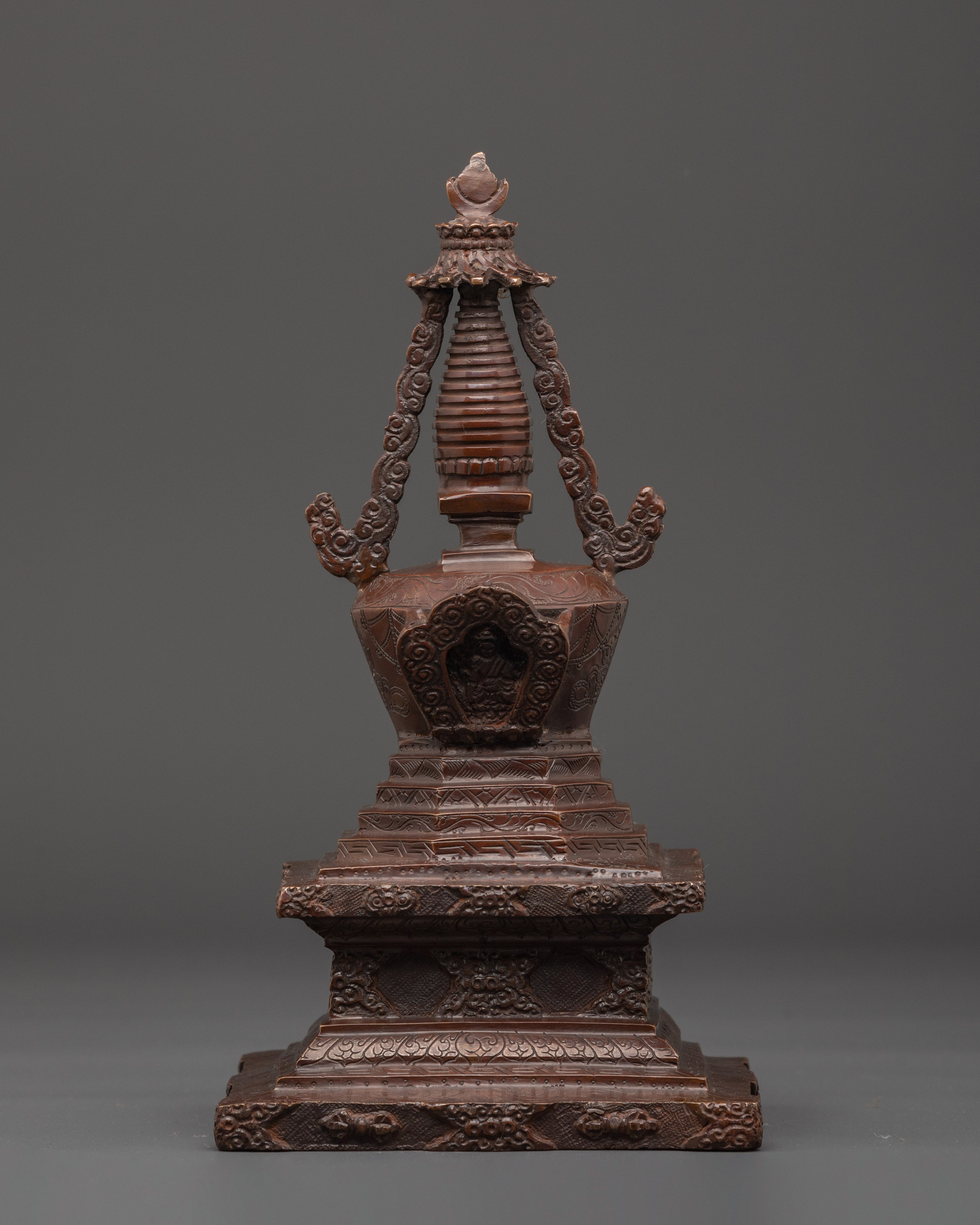Meditation Stupa Decor | Tibetan Buddhist Shrine