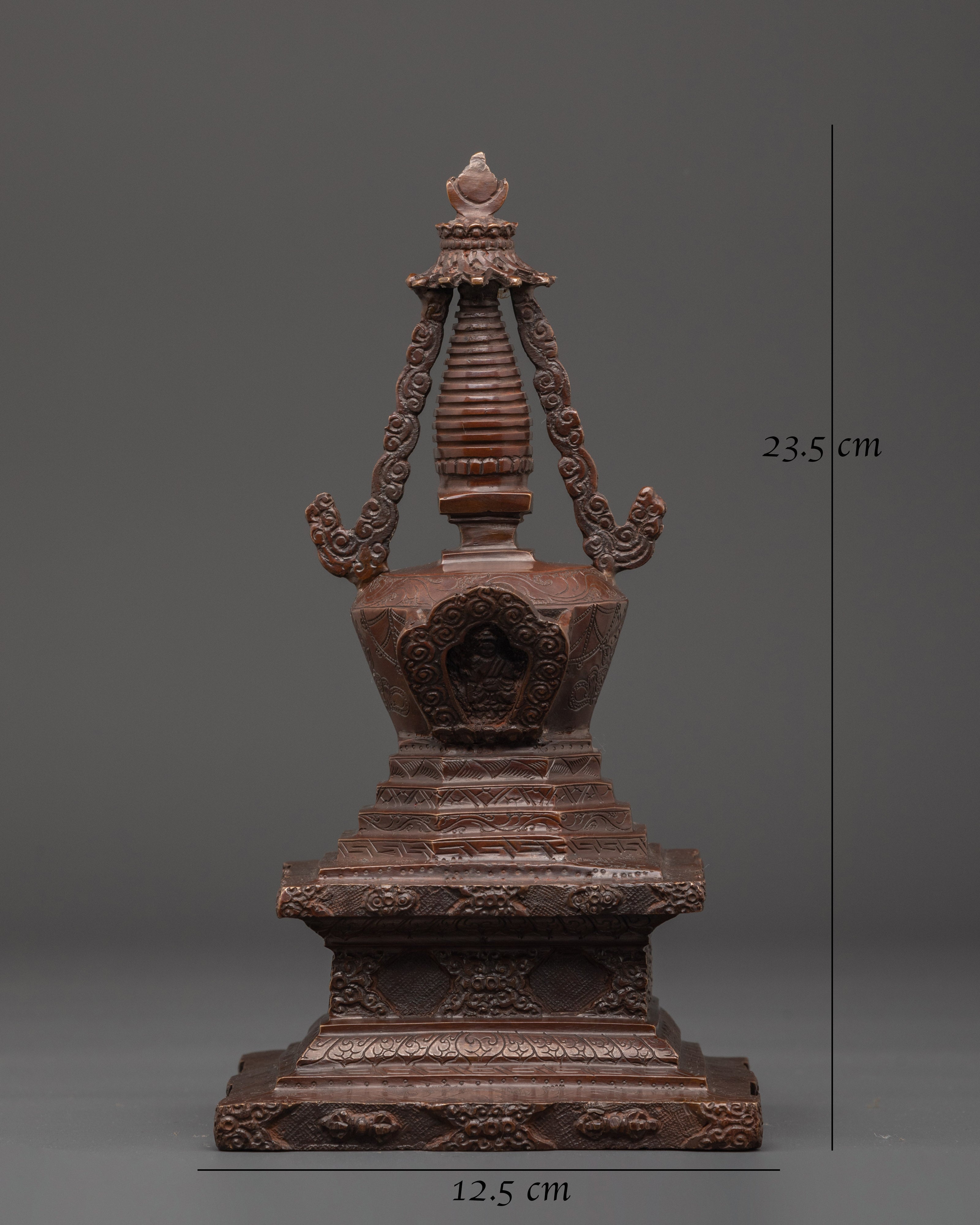Meditation Stupa Decor | Tibetan Buddhist Shrine