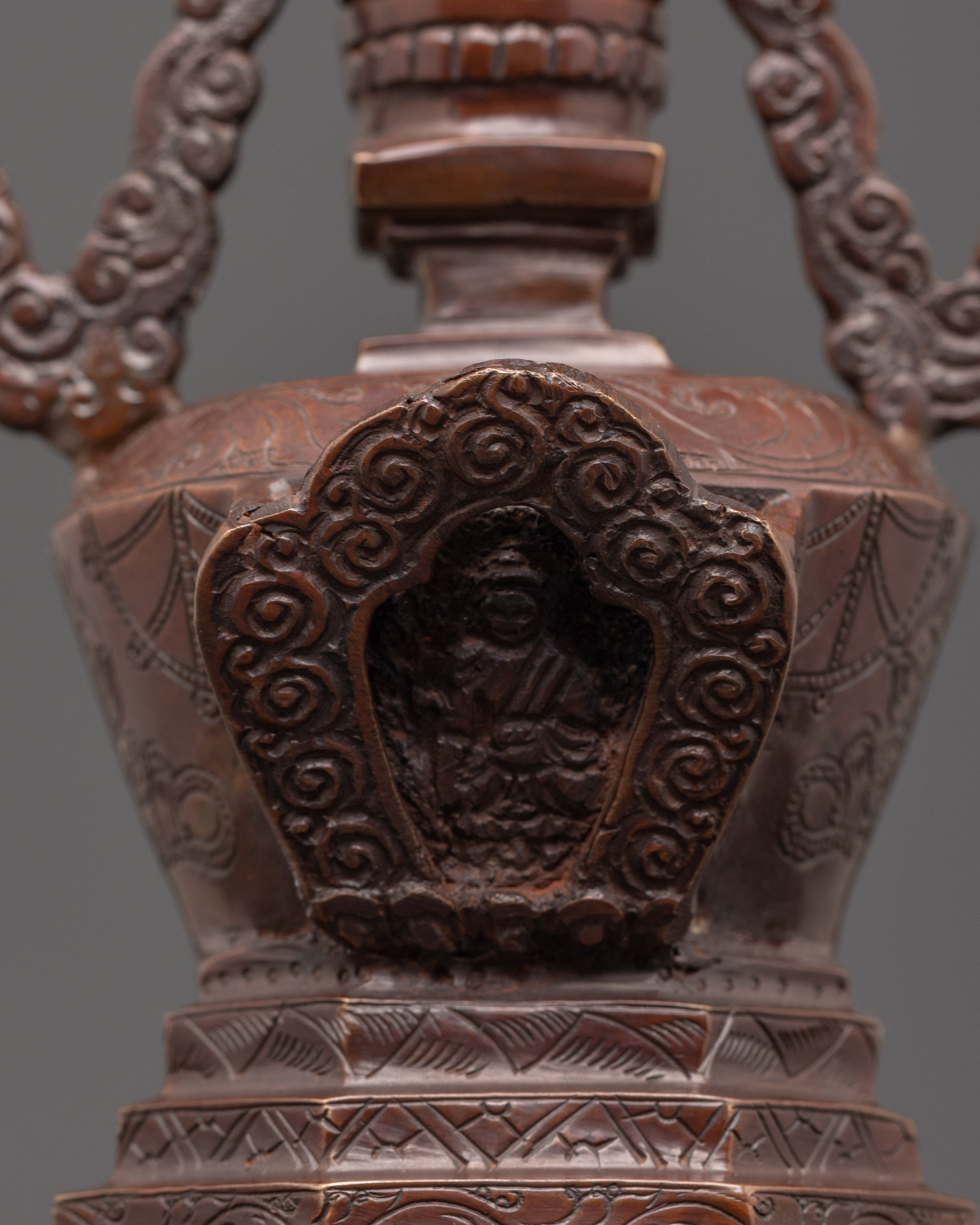 Meditation Stupa Decor | Tibetan Buddhist Shrine